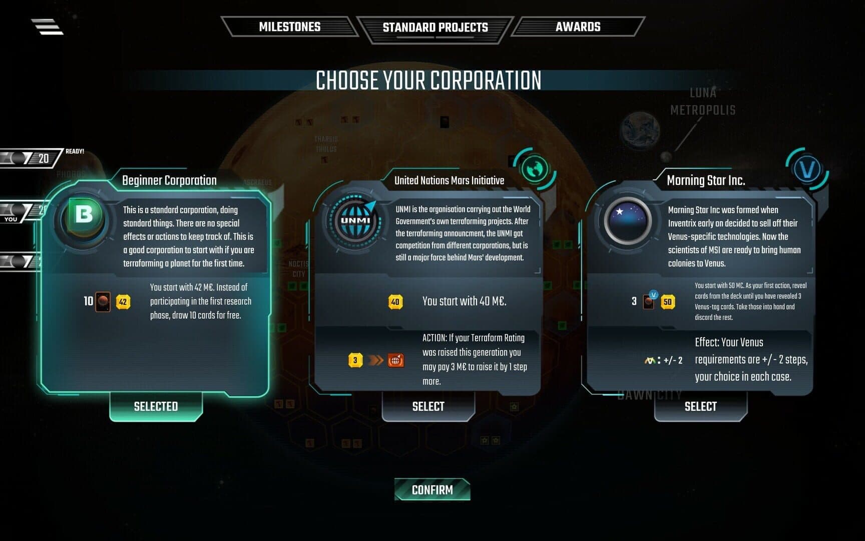 Terraforming Mars: Venus Next screenshot 4