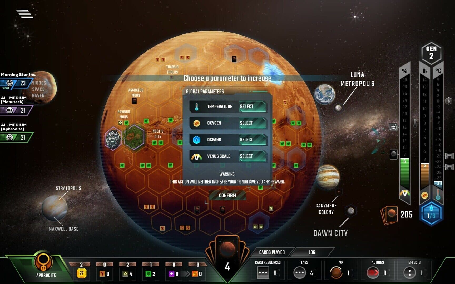 Terraforming Mars: Venus Next screenshot 5