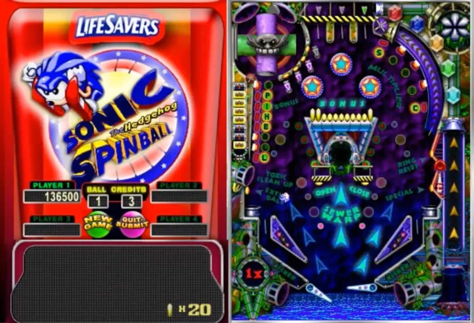 Sonic Spinball: Life Savers screenshot 1