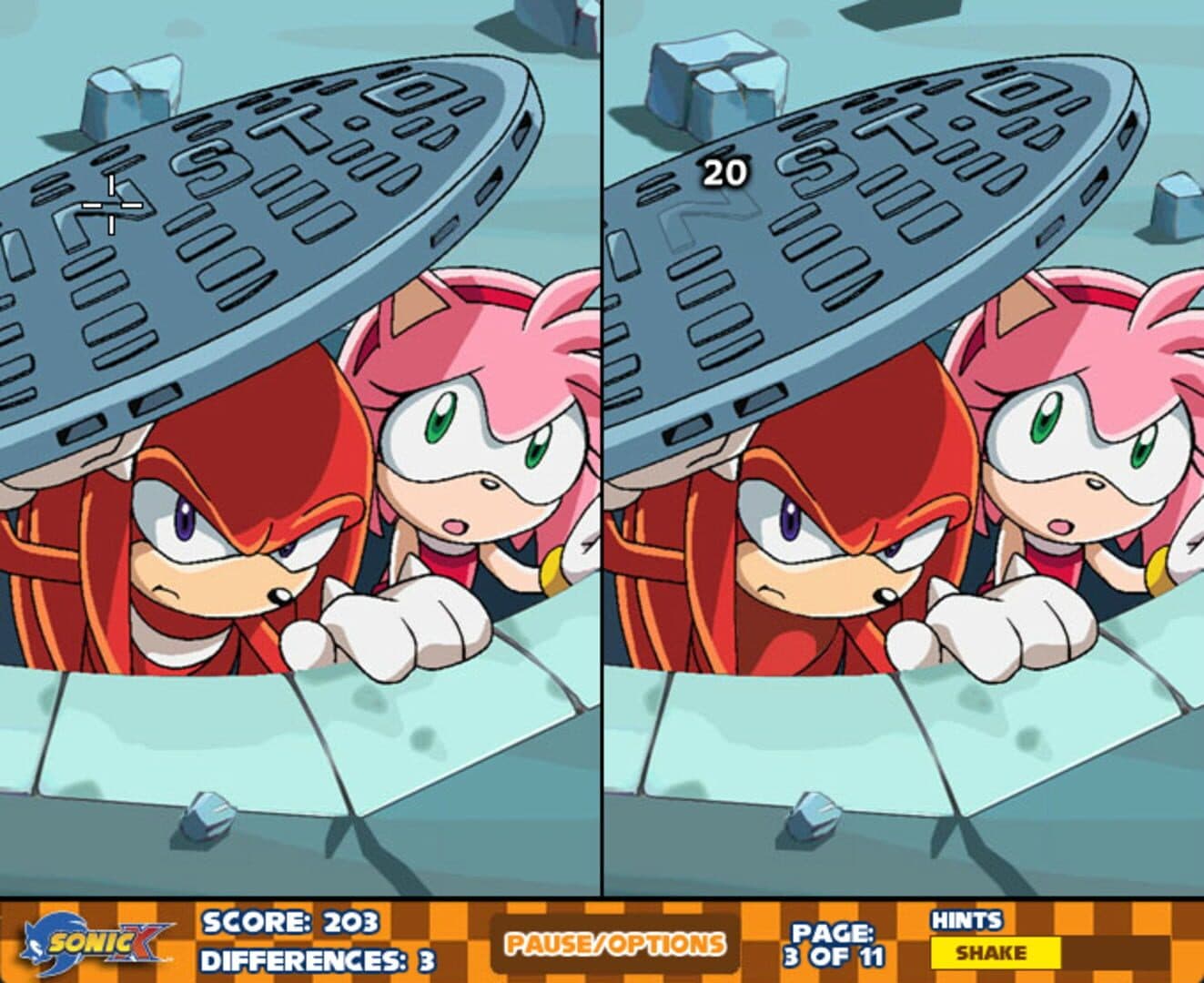 Sonic X: Speed Spotter 2 screenshot 1