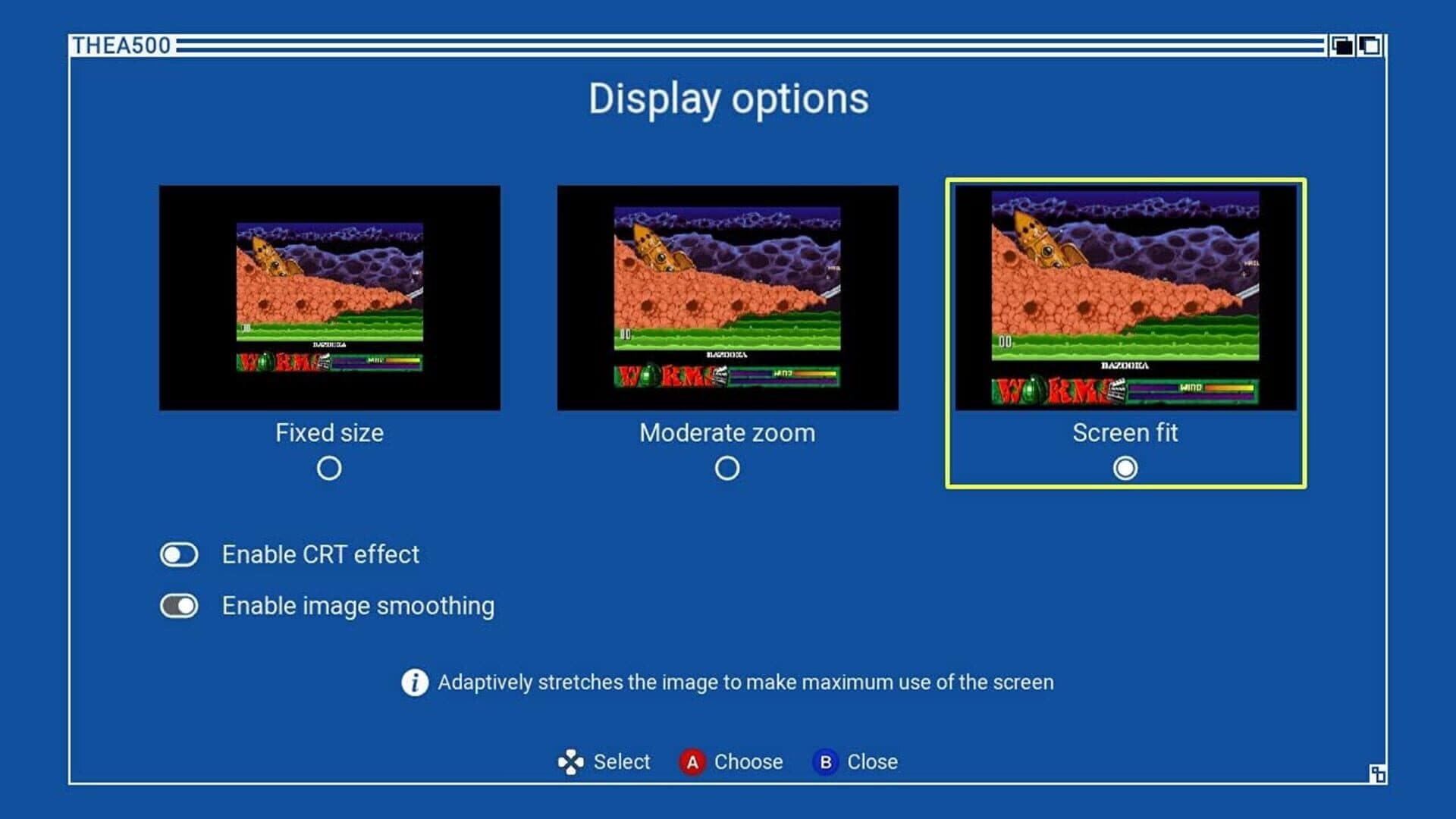 The A500 Mini screenshot 2