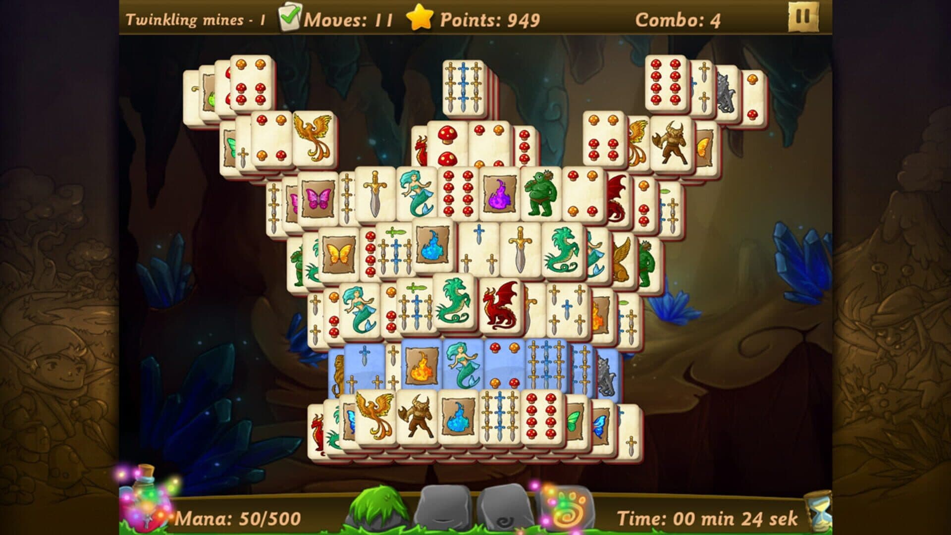 Elves vs. Goblins Mahjongg World screenshot 6