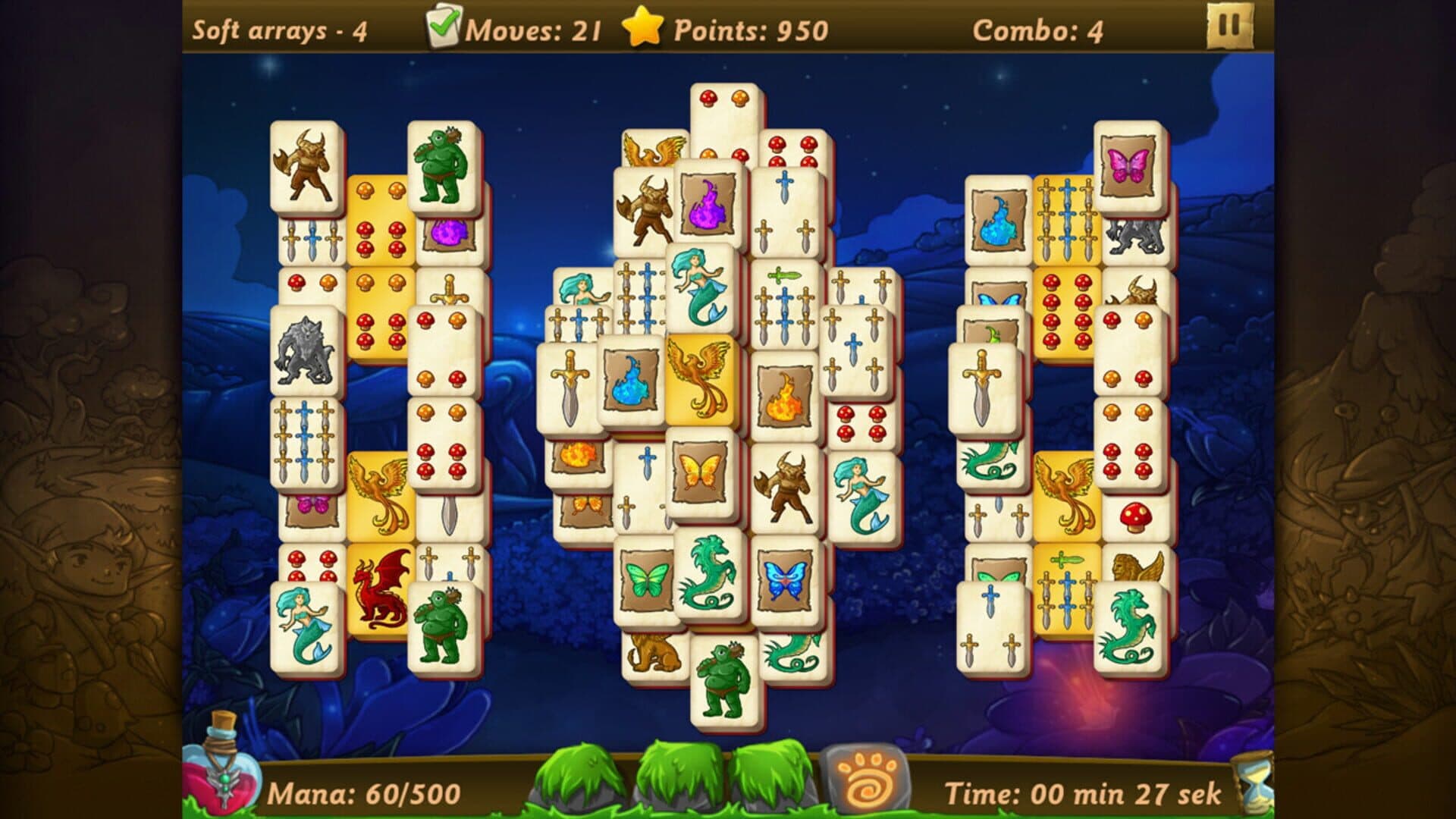 Elves vs. Goblins Mahjongg World screenshot 7