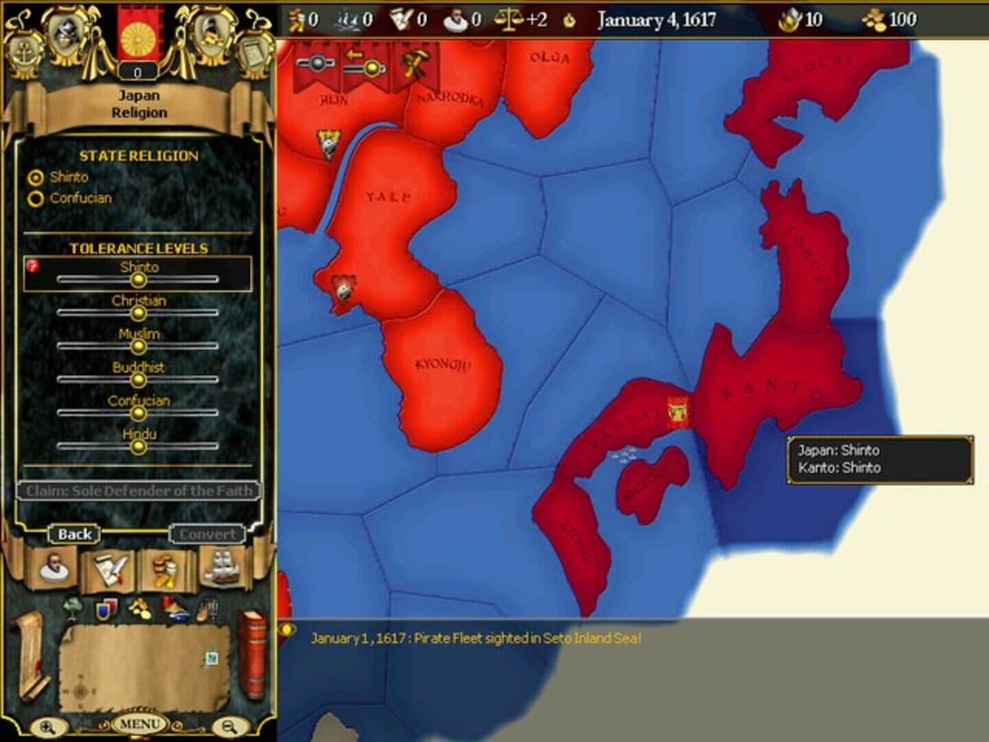 Europa Universalis II: Asia Chapters screenshot 2