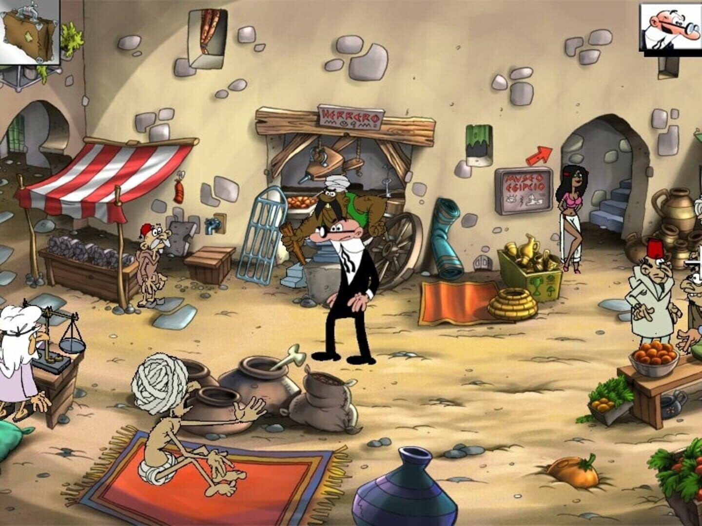 Mortadelo y Filemón: El Escarabajo de Cleopatra screenshot 14