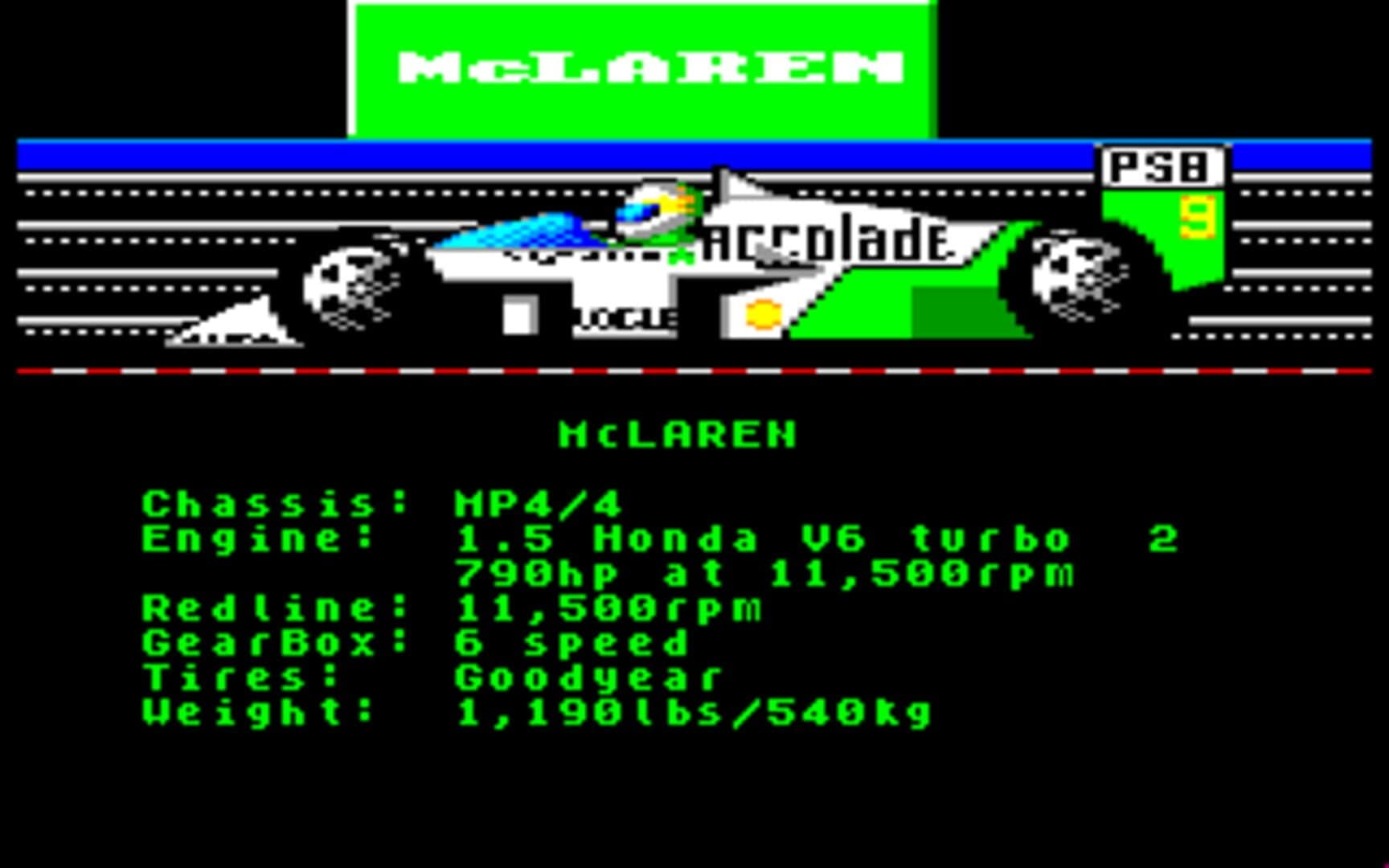 Grand Prix Circuit screenshot 1