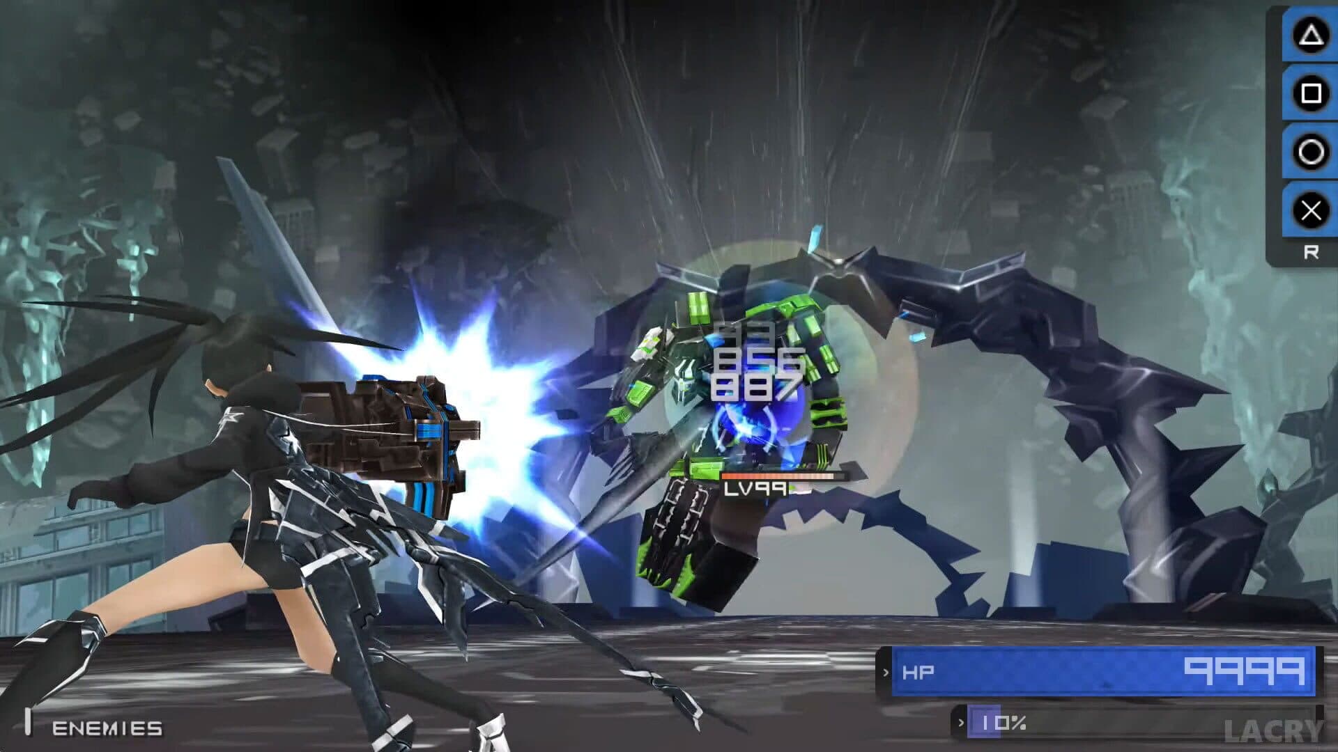 Black Rock Shooter: The Game screenshot 9