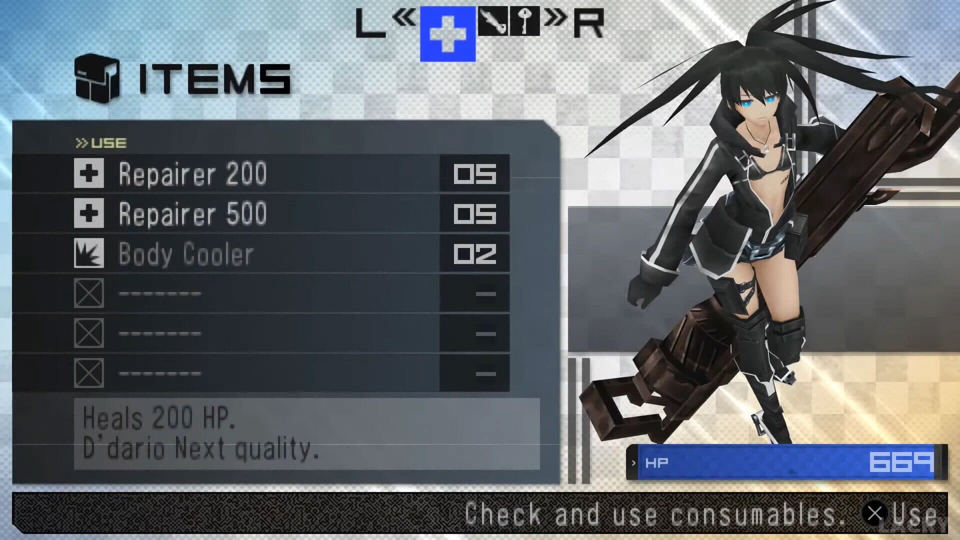 Black Rock Shooter: The Game screenshot 10