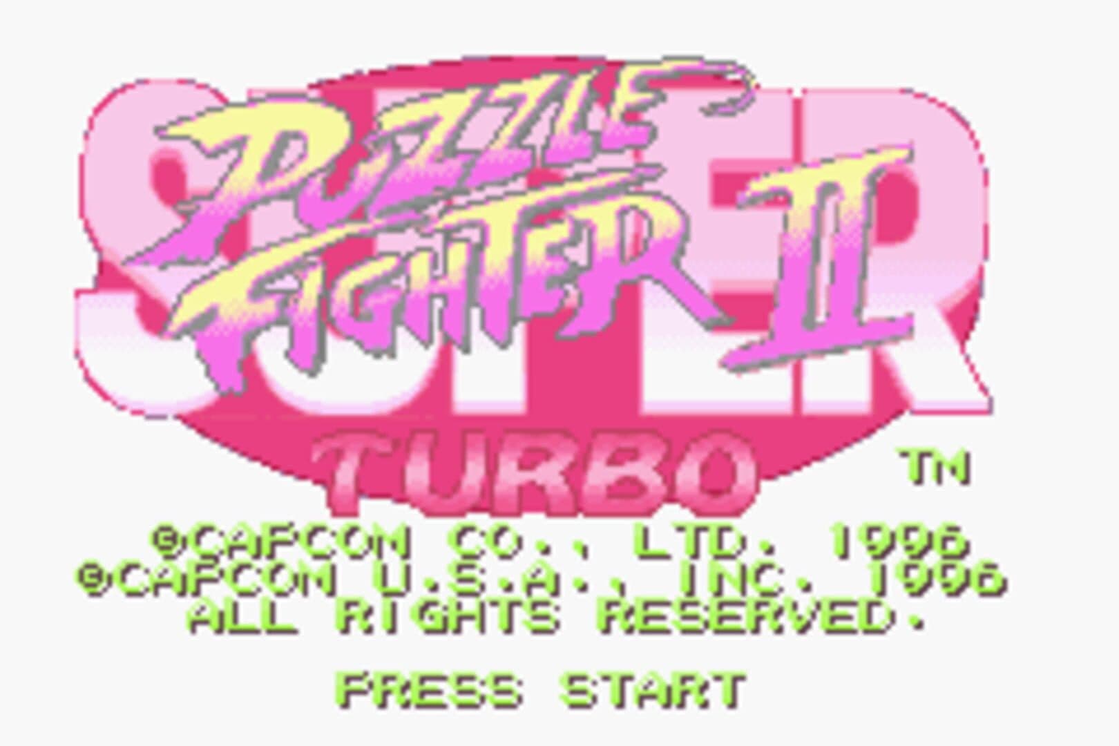 Super Puzzle Fighter II Turbo screenshot 1