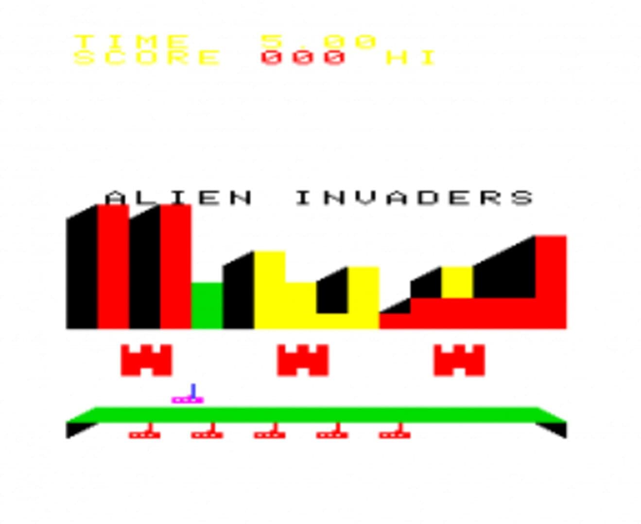 Alien Invaders screenshot 1