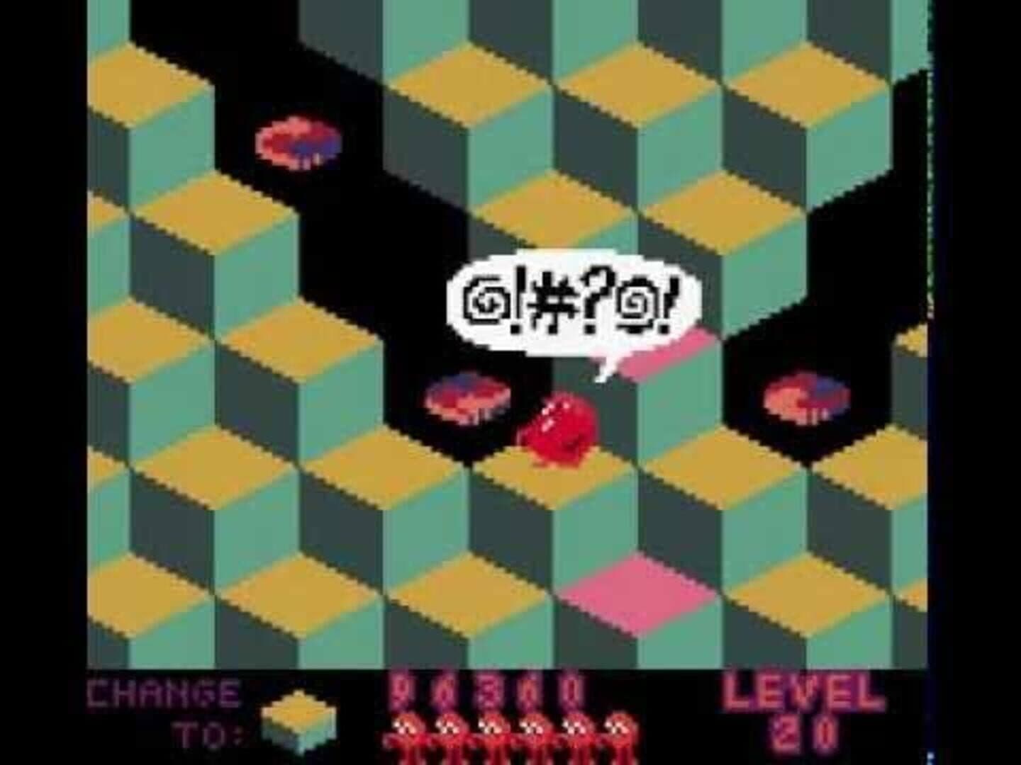 Q*bert screenshot 3