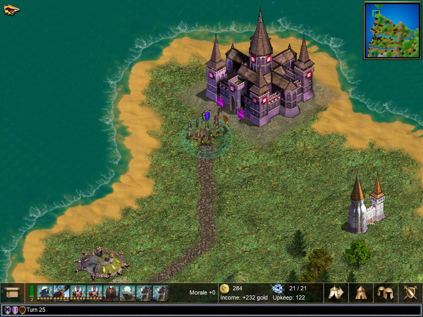 Warlords IV: Heroes of Etheria screenshot 1