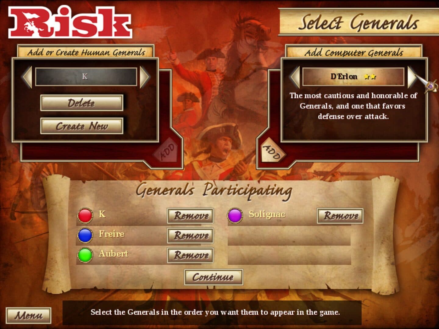 Risk screenshot 2