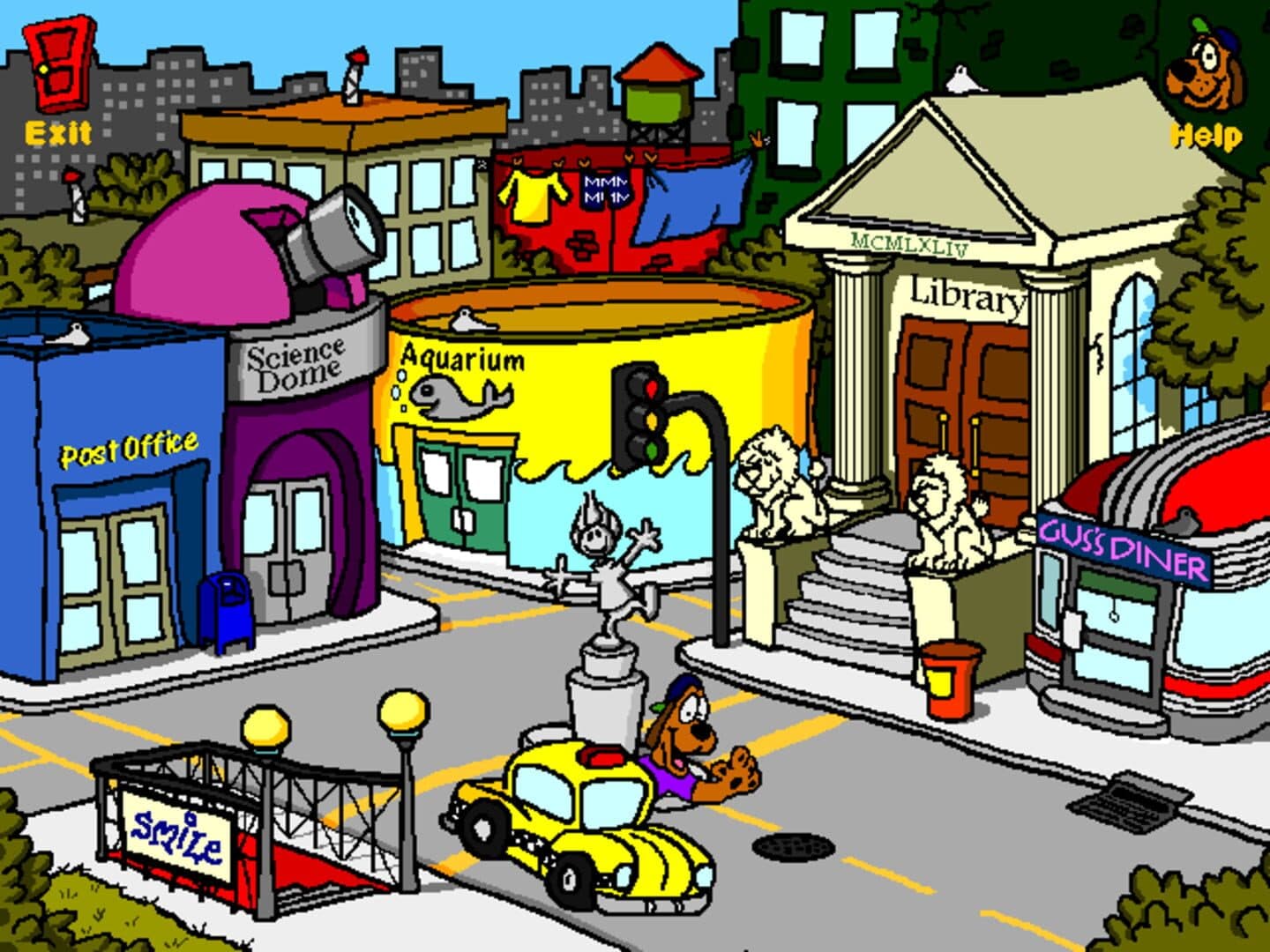 Gus Goes to Cyberopolis screenshot 1