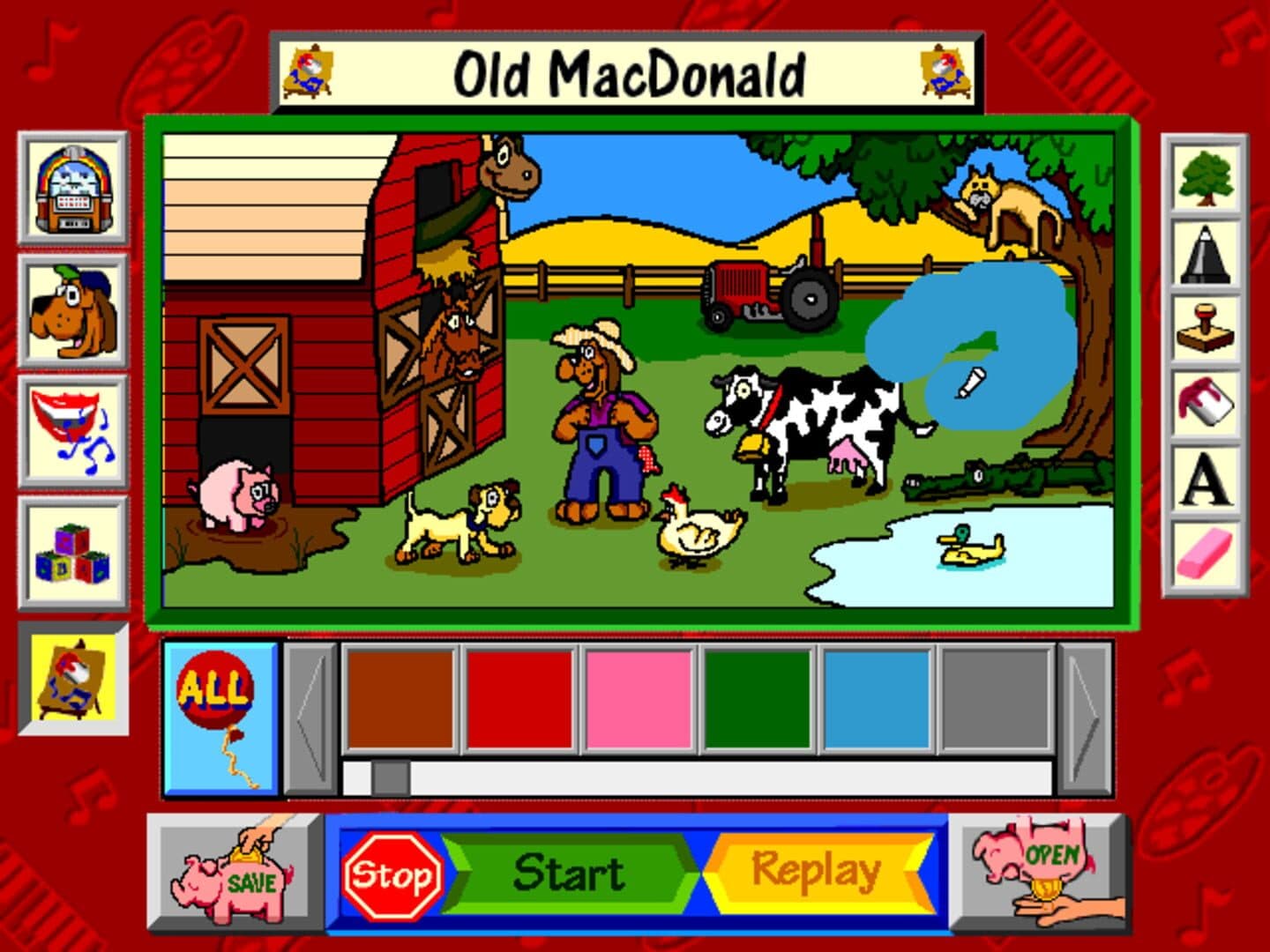 Gus and the Cyberbuds: Sing, Play & Paint-A-Long screenshot 5