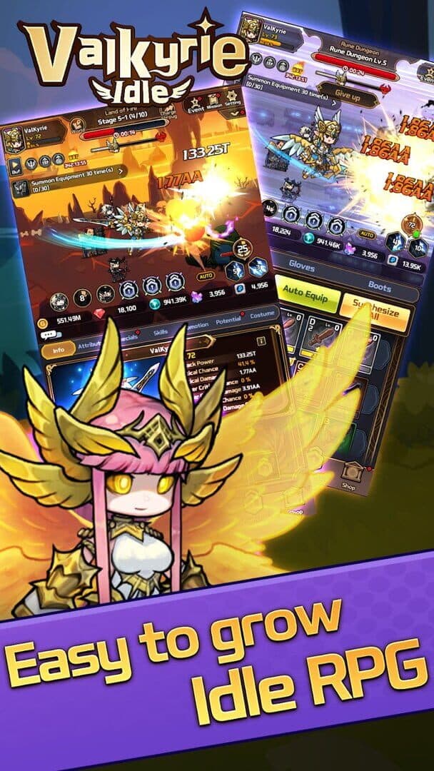 Valkyrie Idle screenshot 2