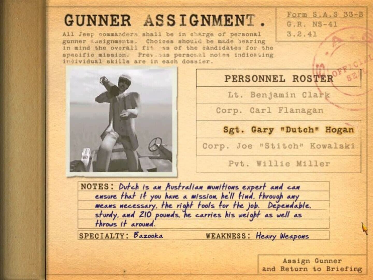 Elite Forces: WWII - Desert Rats screenshot 1