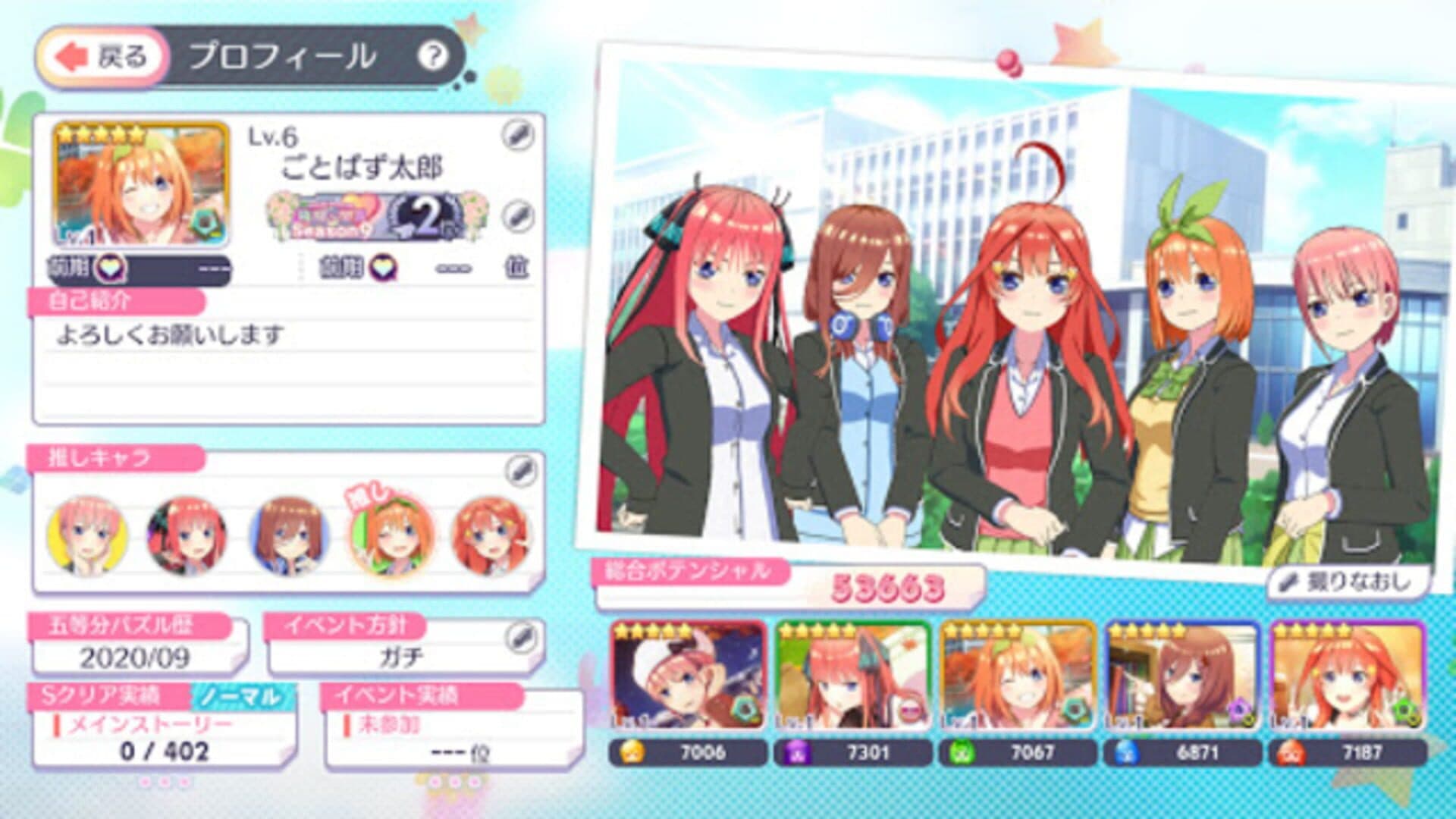 The Quintessential Quintuplets: Gotopazu Story screenshot 5