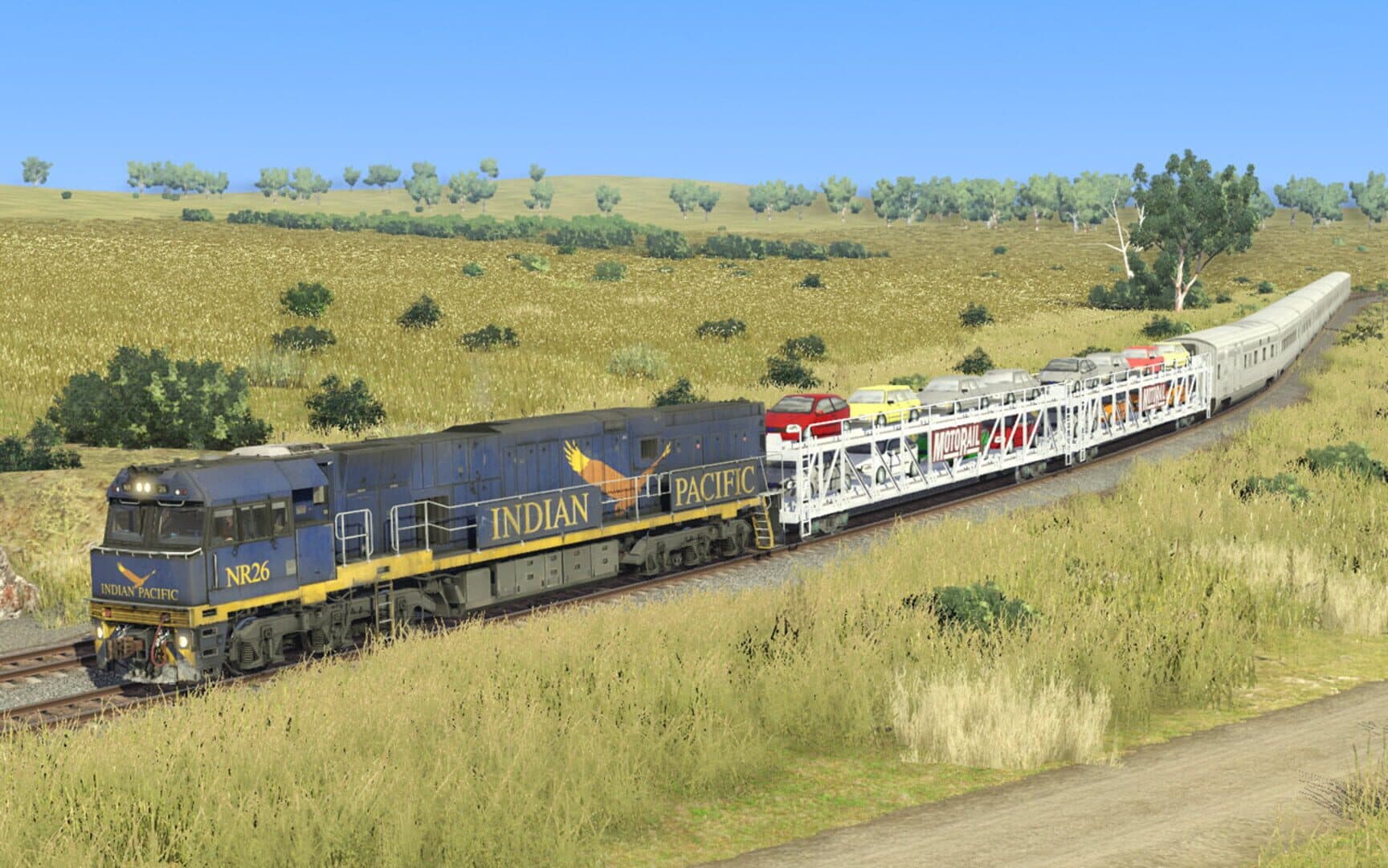 Trainz Railroad Simulator 2019: NR Class Locomotive - JBR Indian Pacific Pack screenshot 3