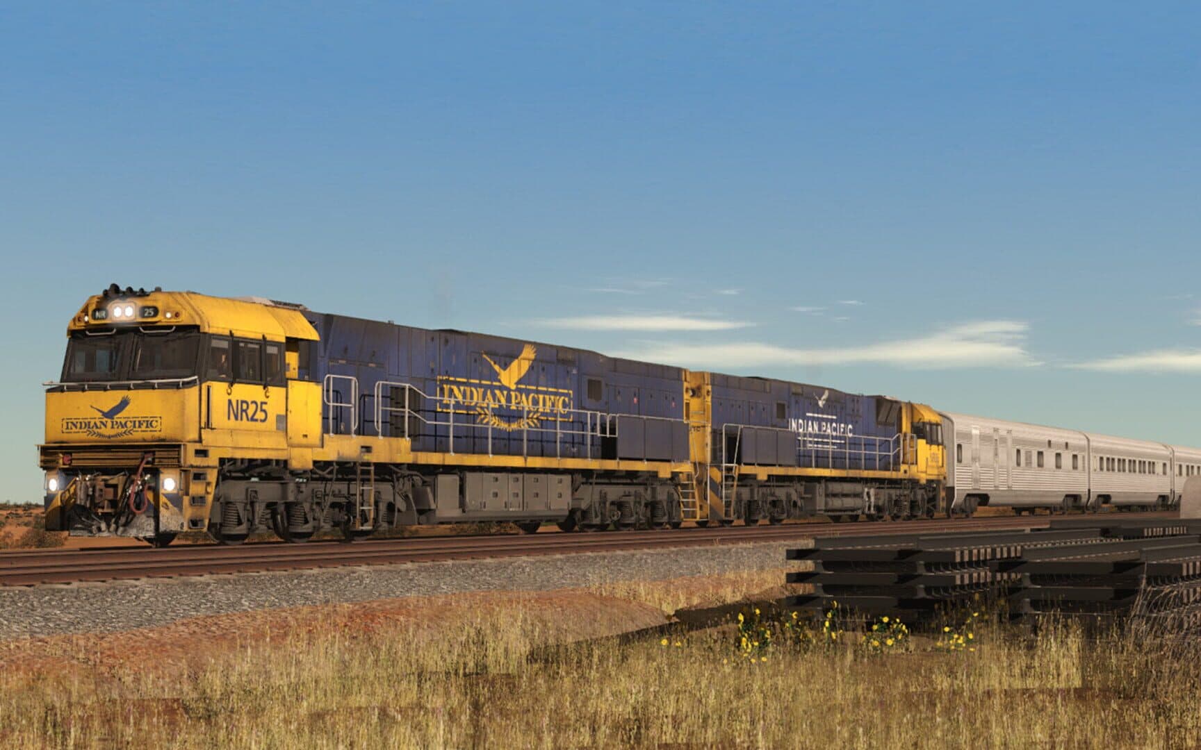 Trainz Railroad Simulator 2019: NR Class Locomotive - JBR Indian Pacific Pack screenshot 4