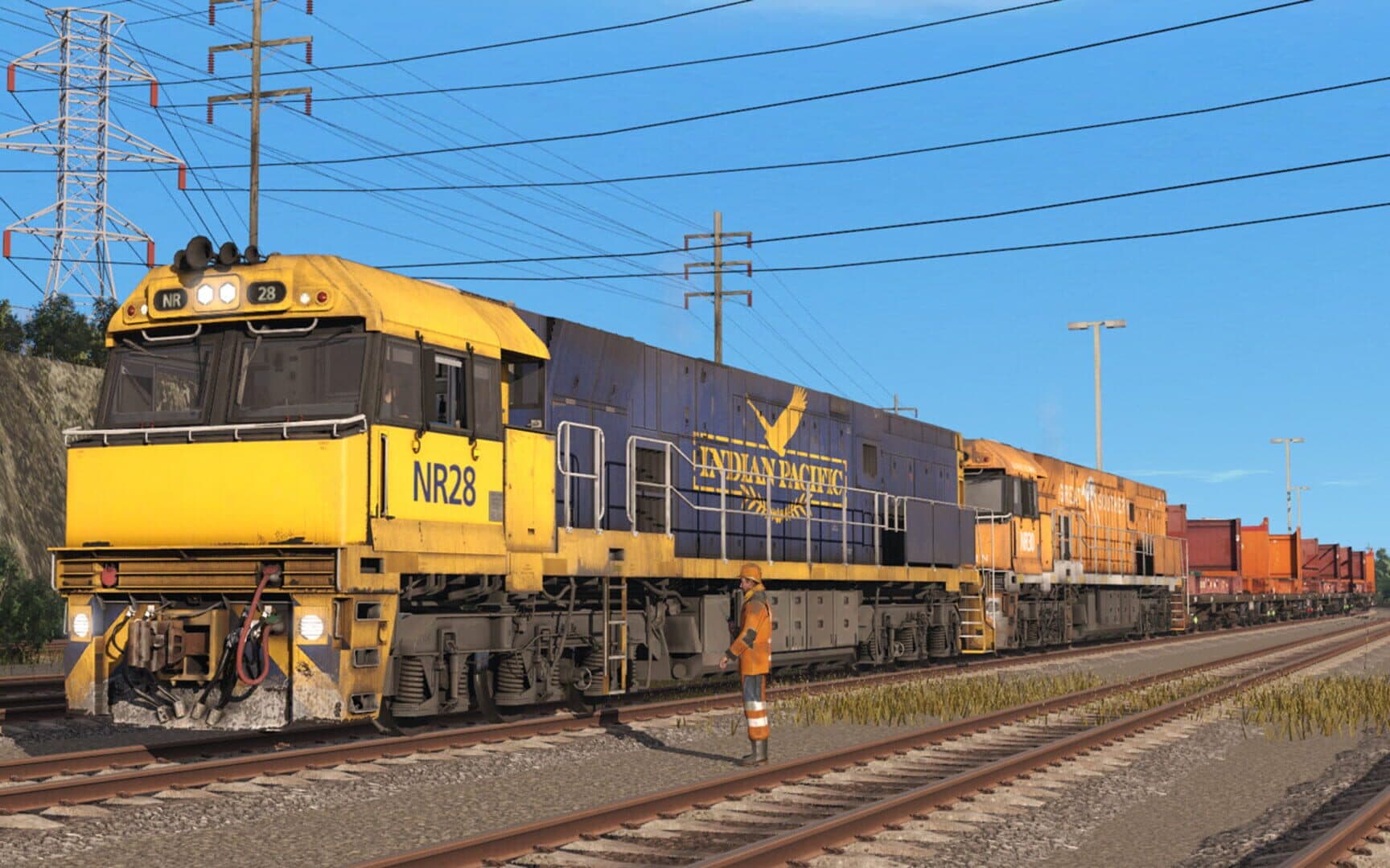 Trainz Railroad Simulator 2019: NR Class Locomotive - JBR Indian Pacific Pack screenshot 7