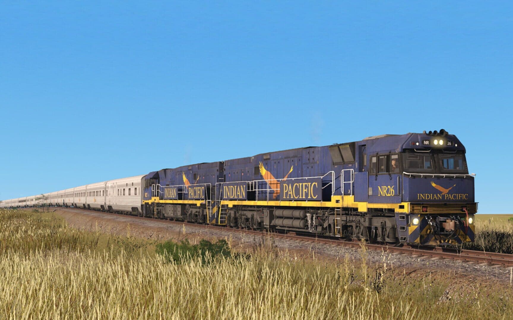 Trainz Railroad Simulator 2019: NR Class Locomotive - JBR Indian Pacific Pack screenshot 1