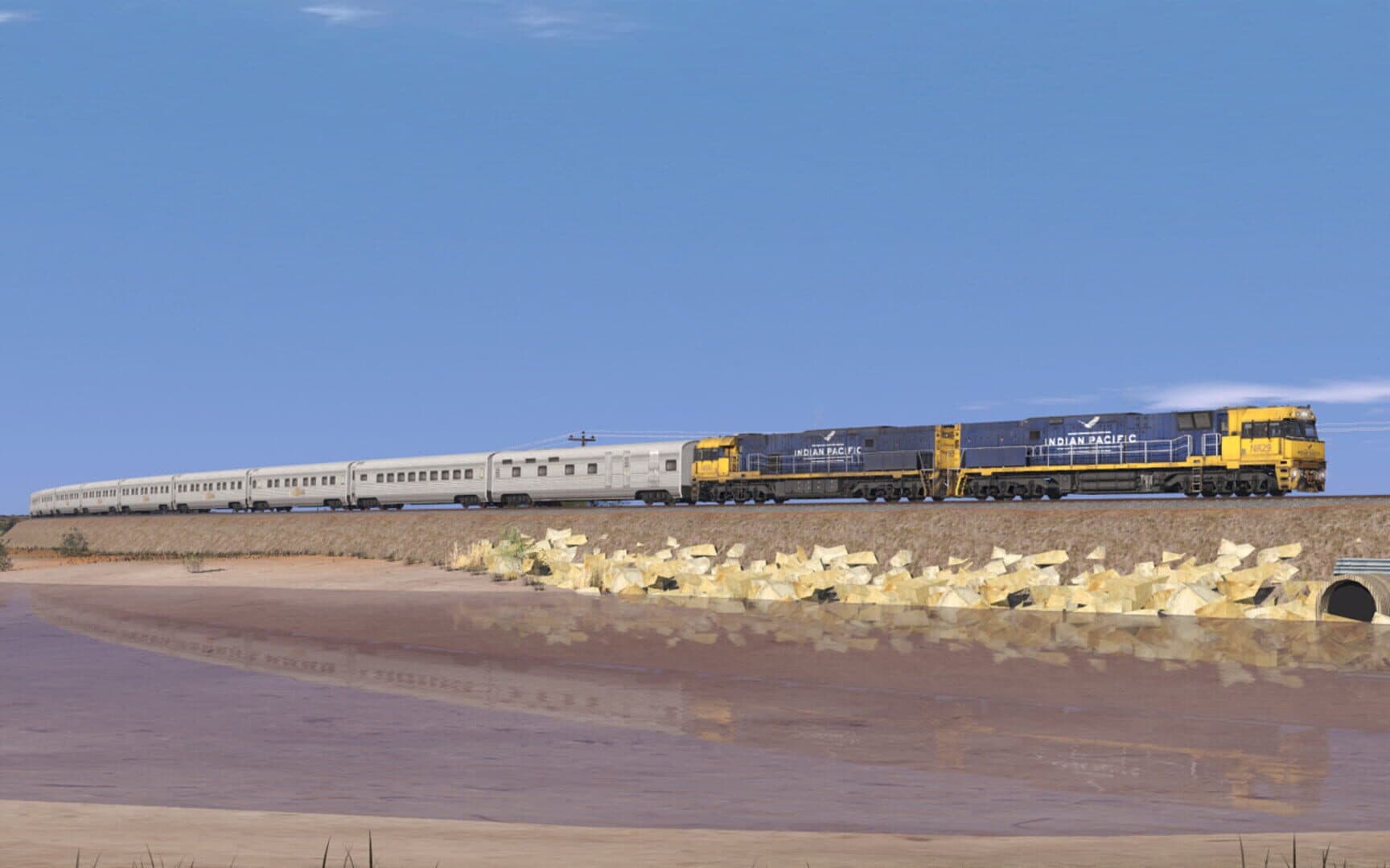 Trainz Railroad Simulator 2019: NR Class Locomotive - JBR Indian Pacific Pack screenshot 2