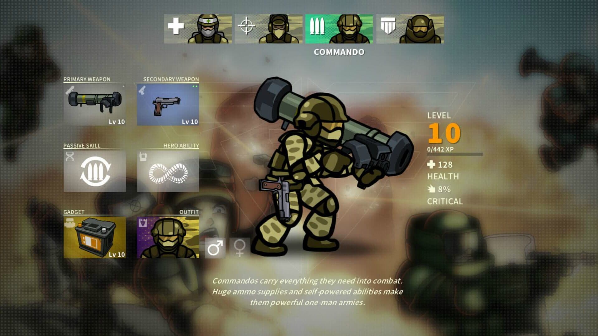 Strike Force Heroes: Original Flash Outfits screenshot 4