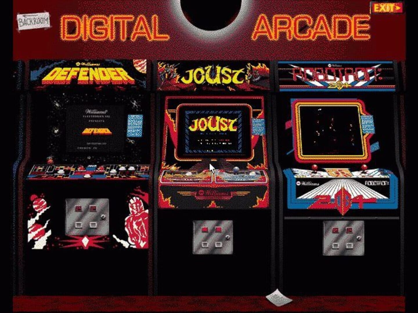 Williams Arcade Classics screenshot 1