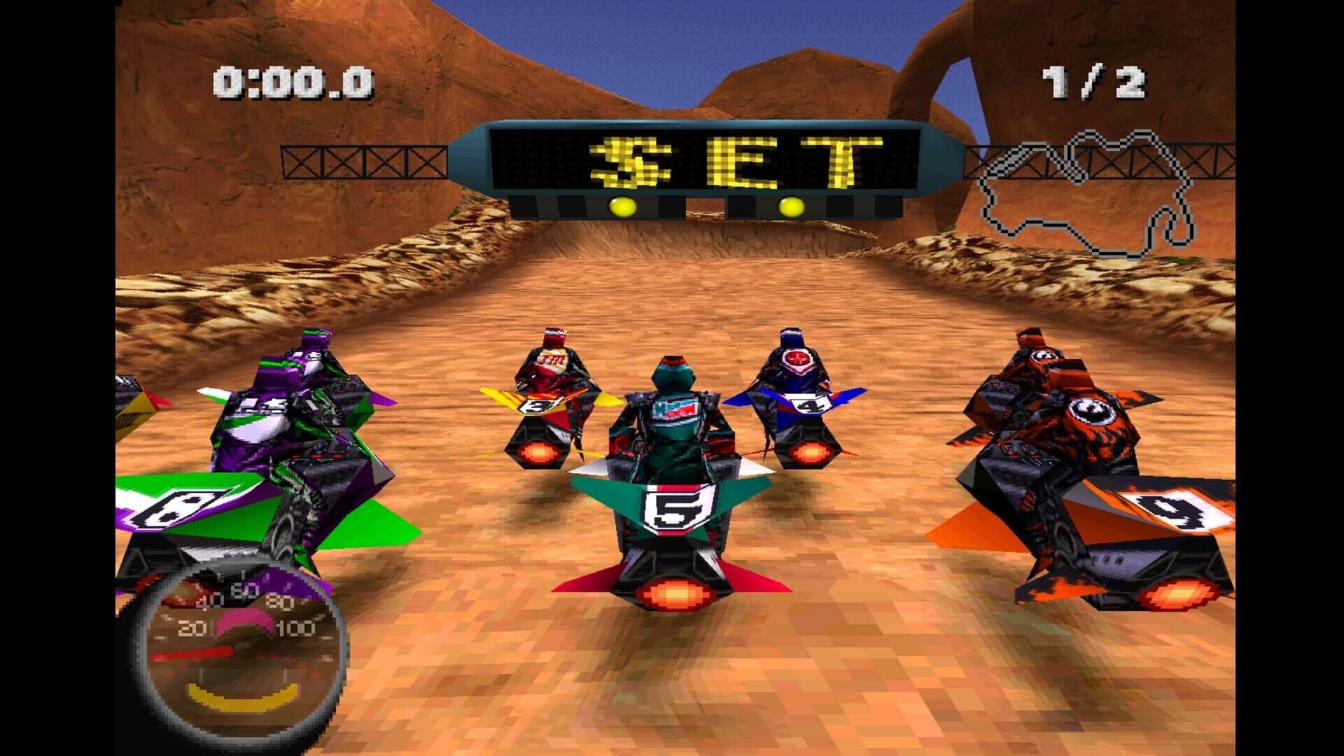 Jet Moto 2 screenshot 1