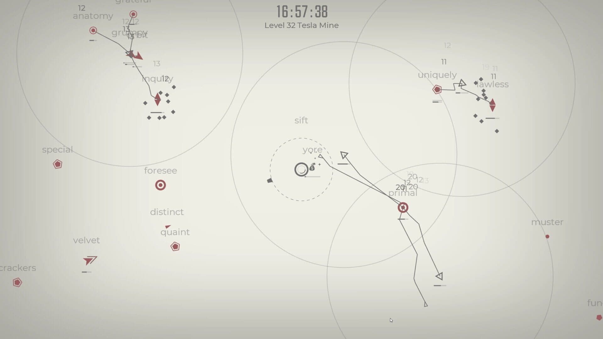 Glyphica: Typing Survival screenshot 1
