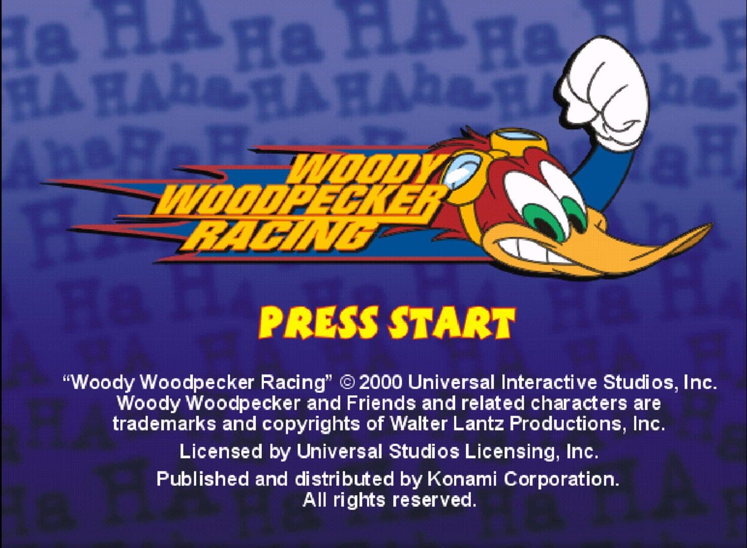 Woody Woodpecker Racing screenshot 1