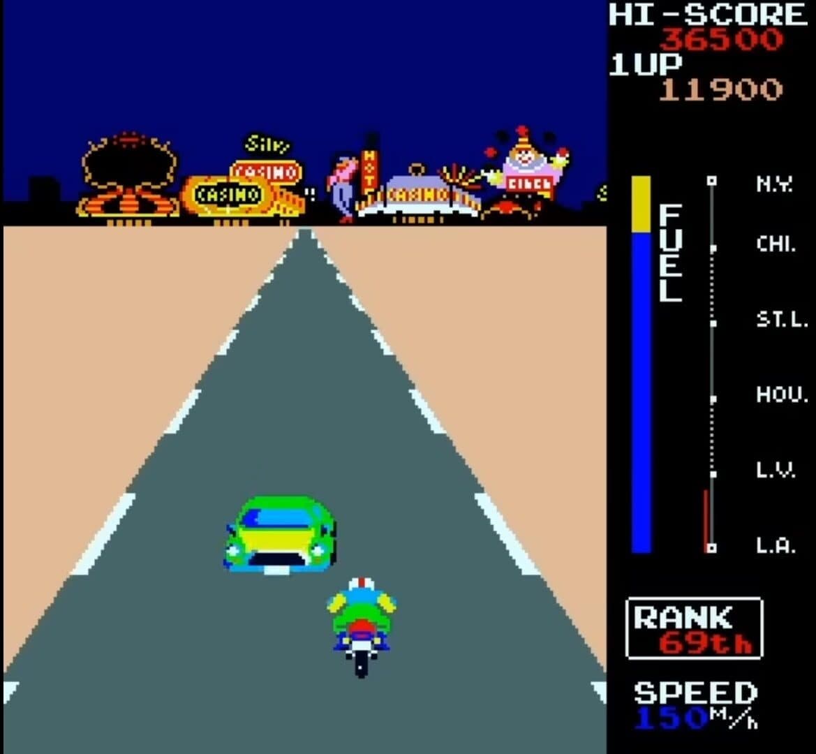 MotoRace USA screenshot 2