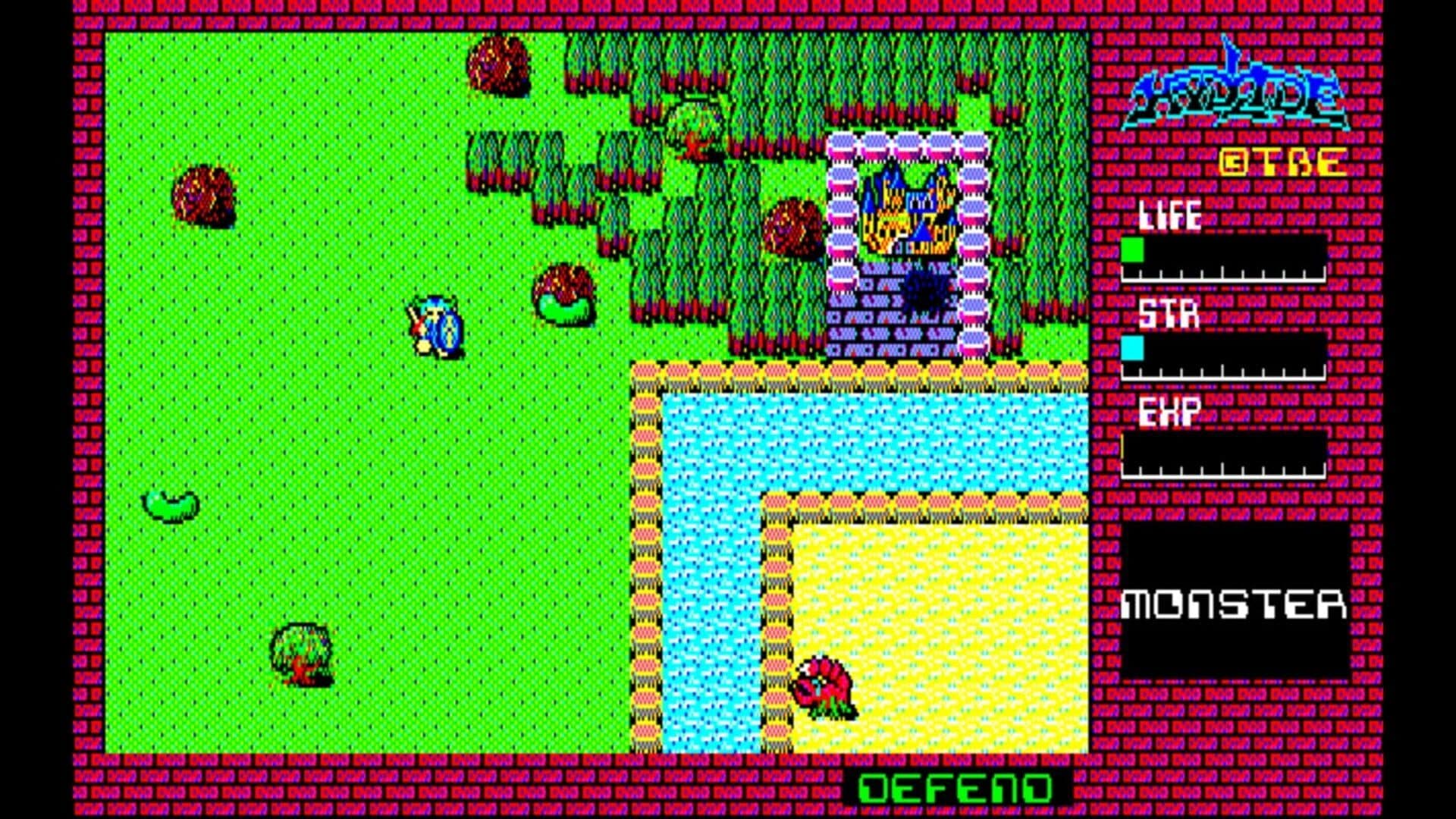 Eggconsole Xak PC-8801mkIISR screenshot 2