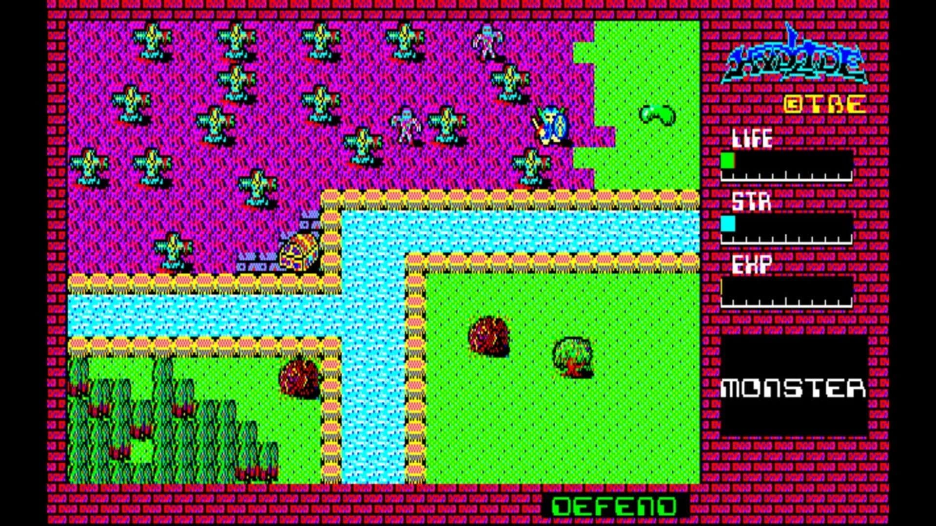 Eggconsole Xak PC-8801mkIISR screenshot 4