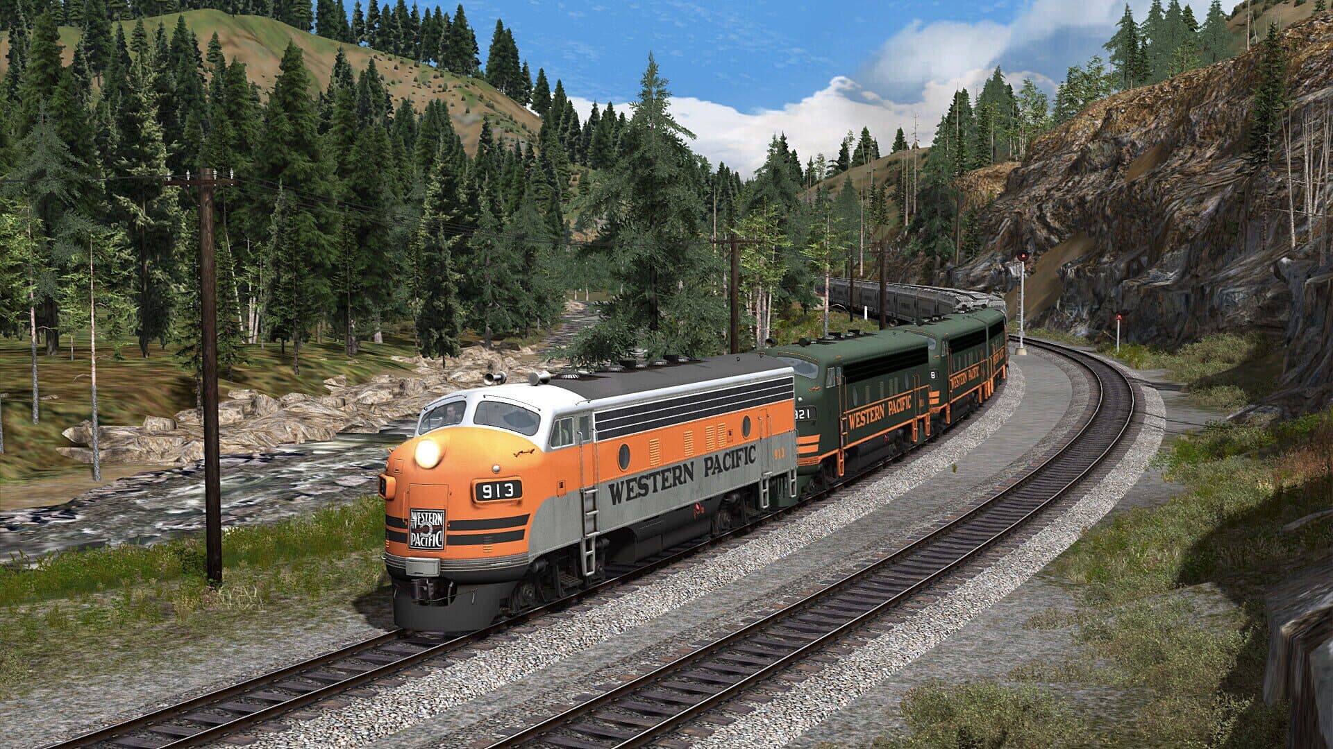 Train Simulator: Feather River Canyon Enhanced: Oroville - Portola screenshot 7
