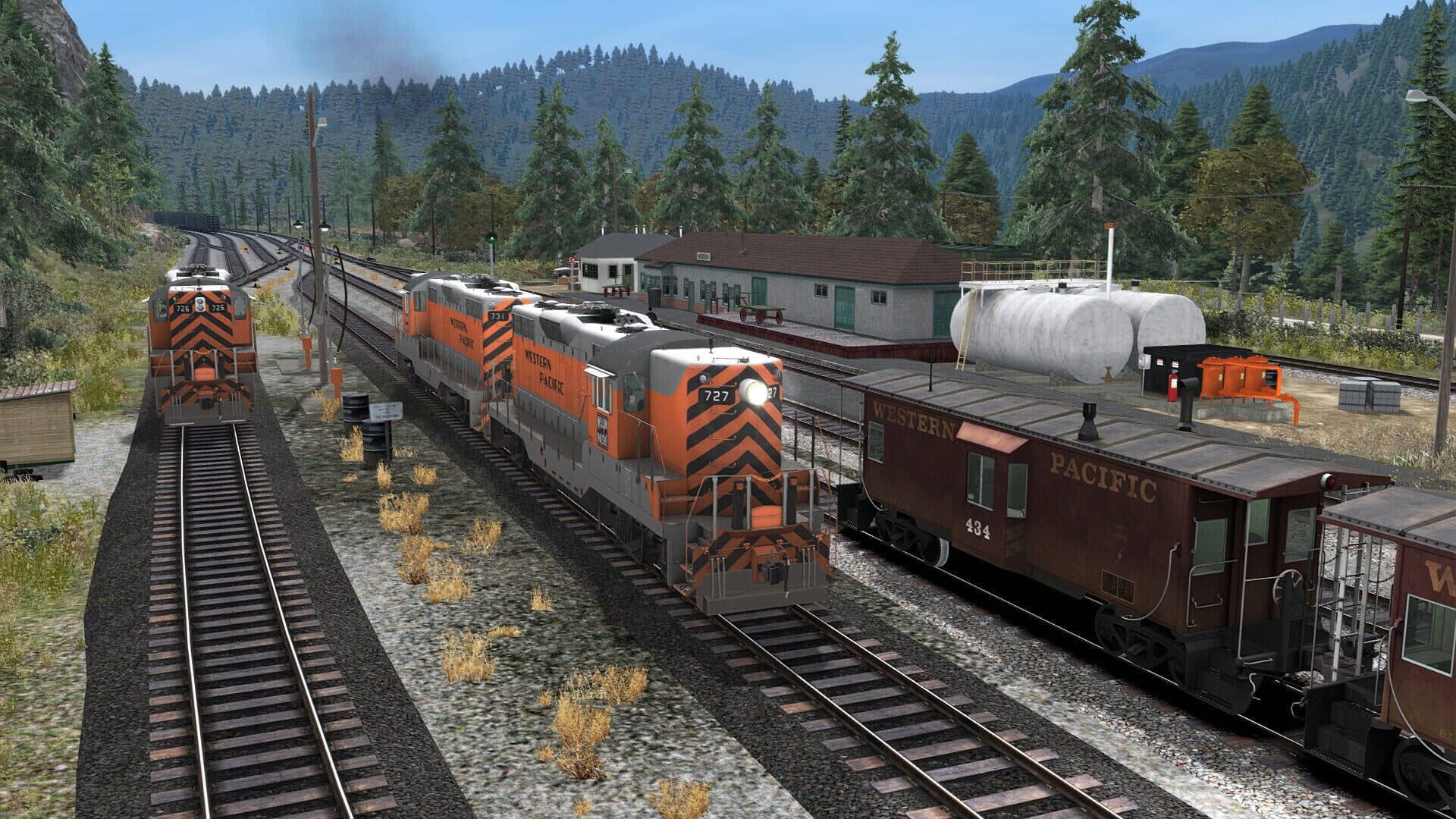 Train Simulator: Feather River Canyon Enhanced: Oroville - Portola screenshot 8
