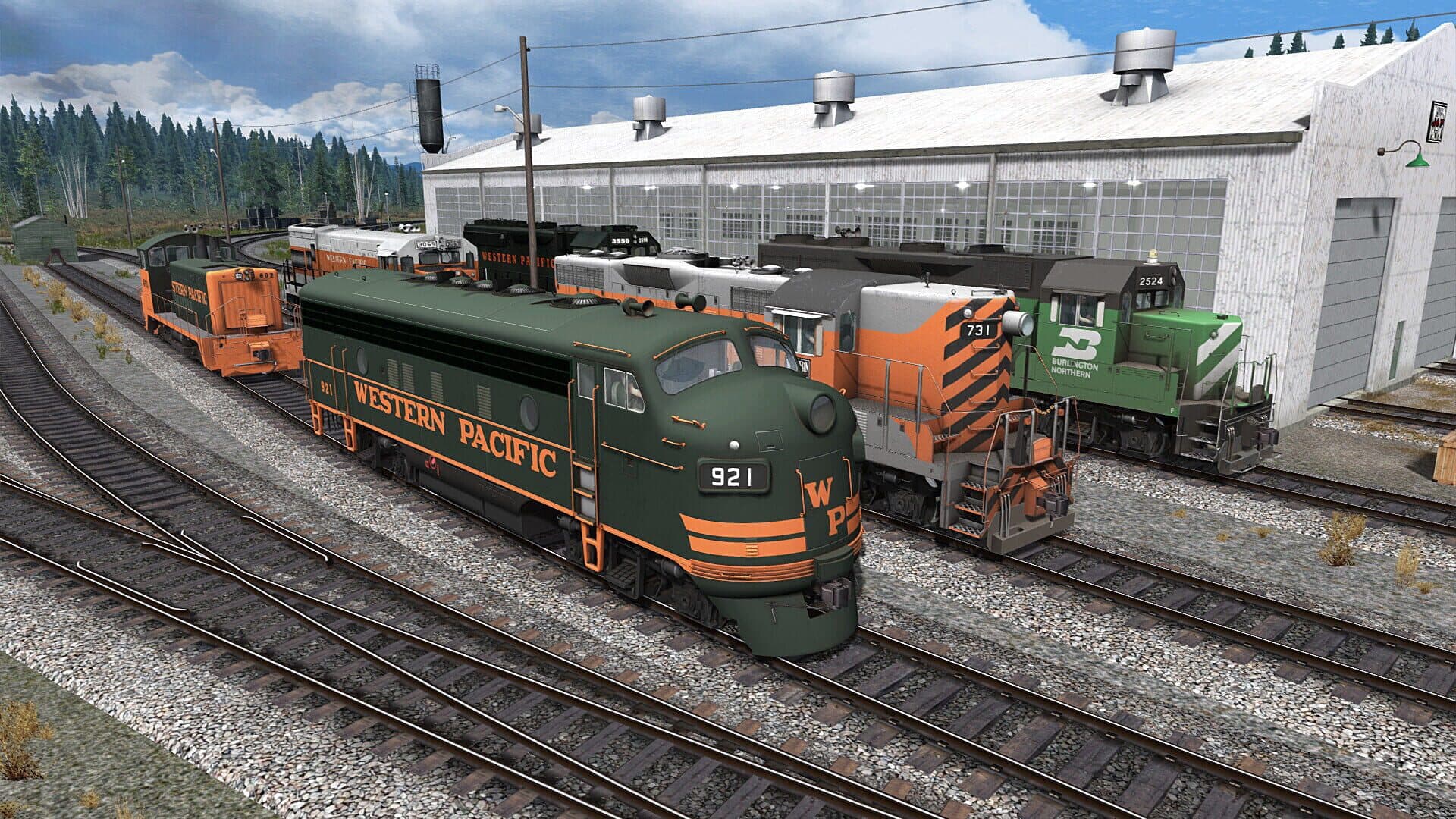 Train Simulator: Feather River Canyon Enhanced: Oroville - Portola screenshot 9