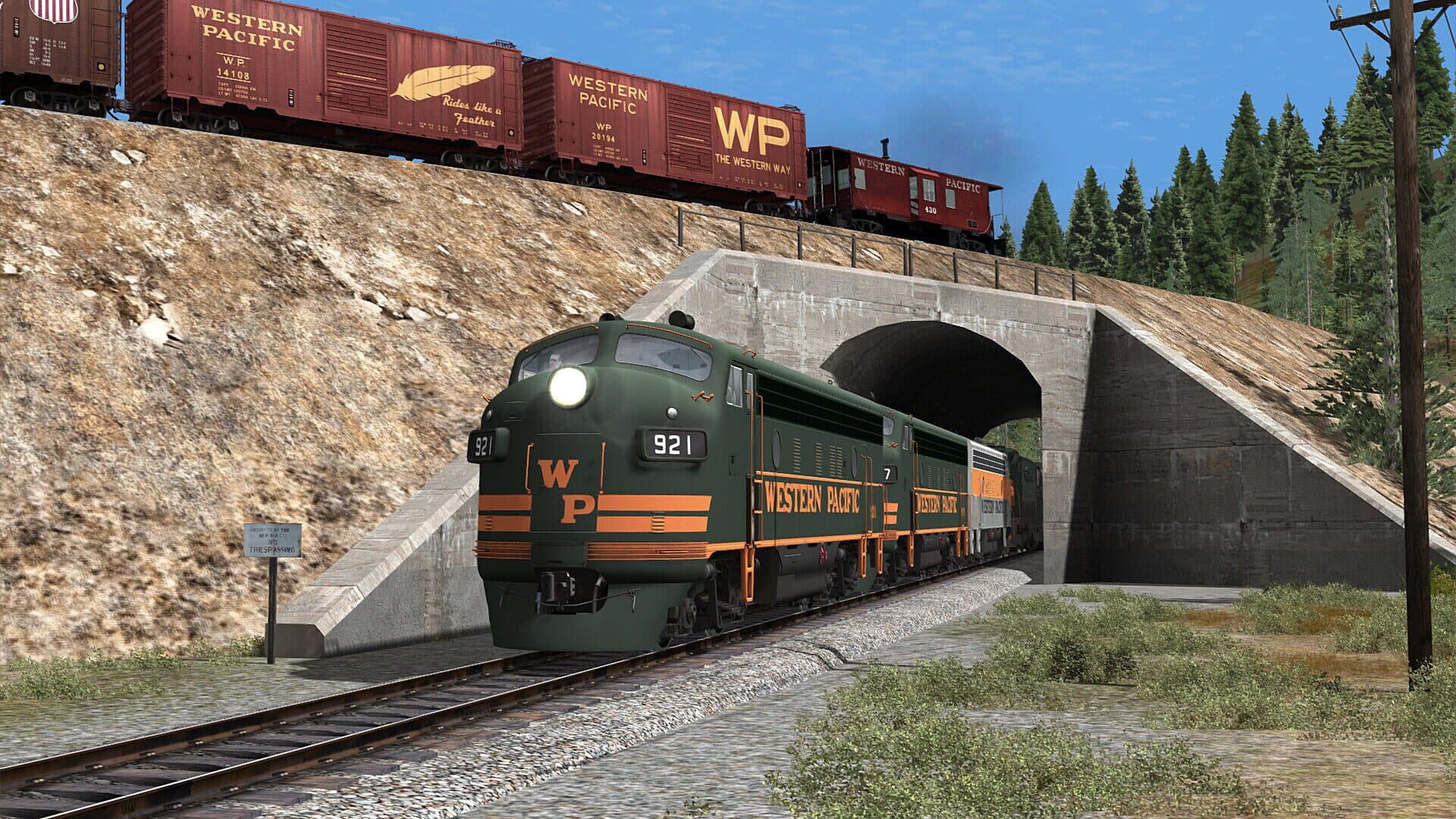 Train Simulator: Feather River Canyon Enhanced: Oroville - Portola screenshot 10