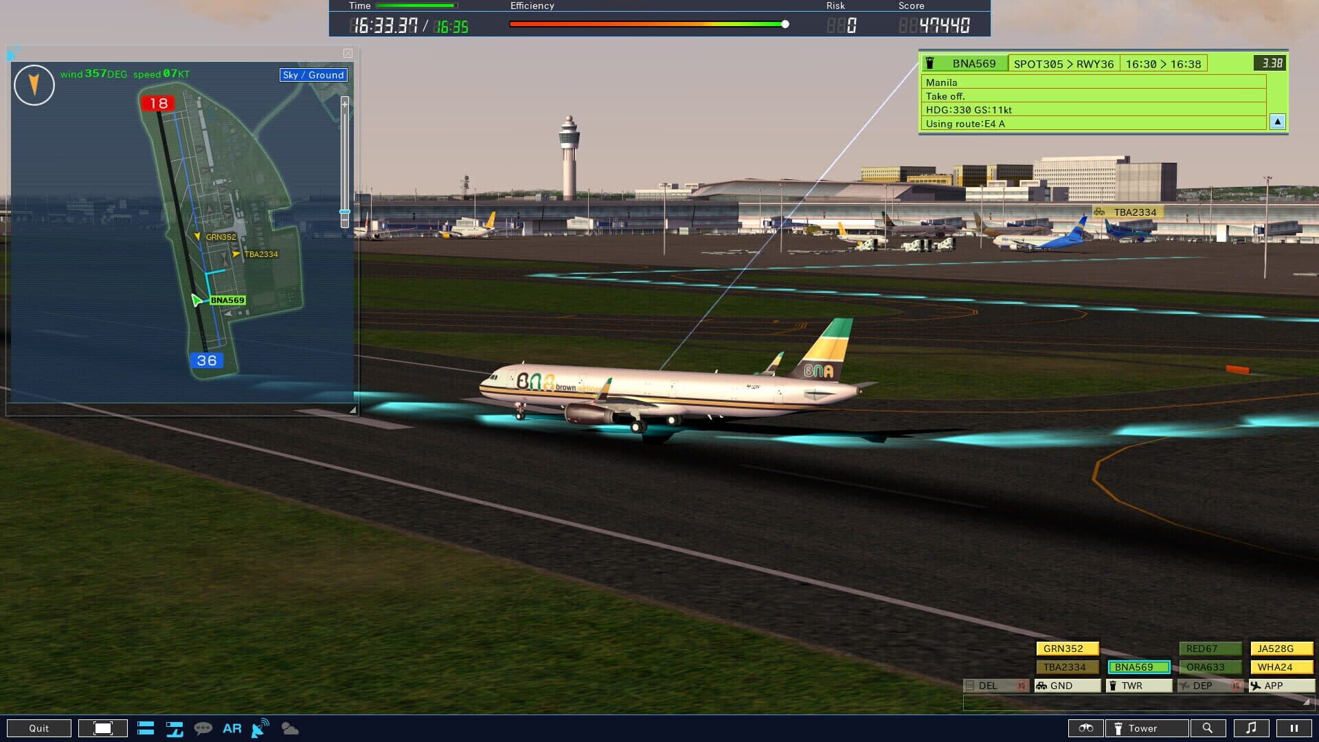 I am an Air Traffic Controller 4: Airport Nagoya - RJGG screenshot 13