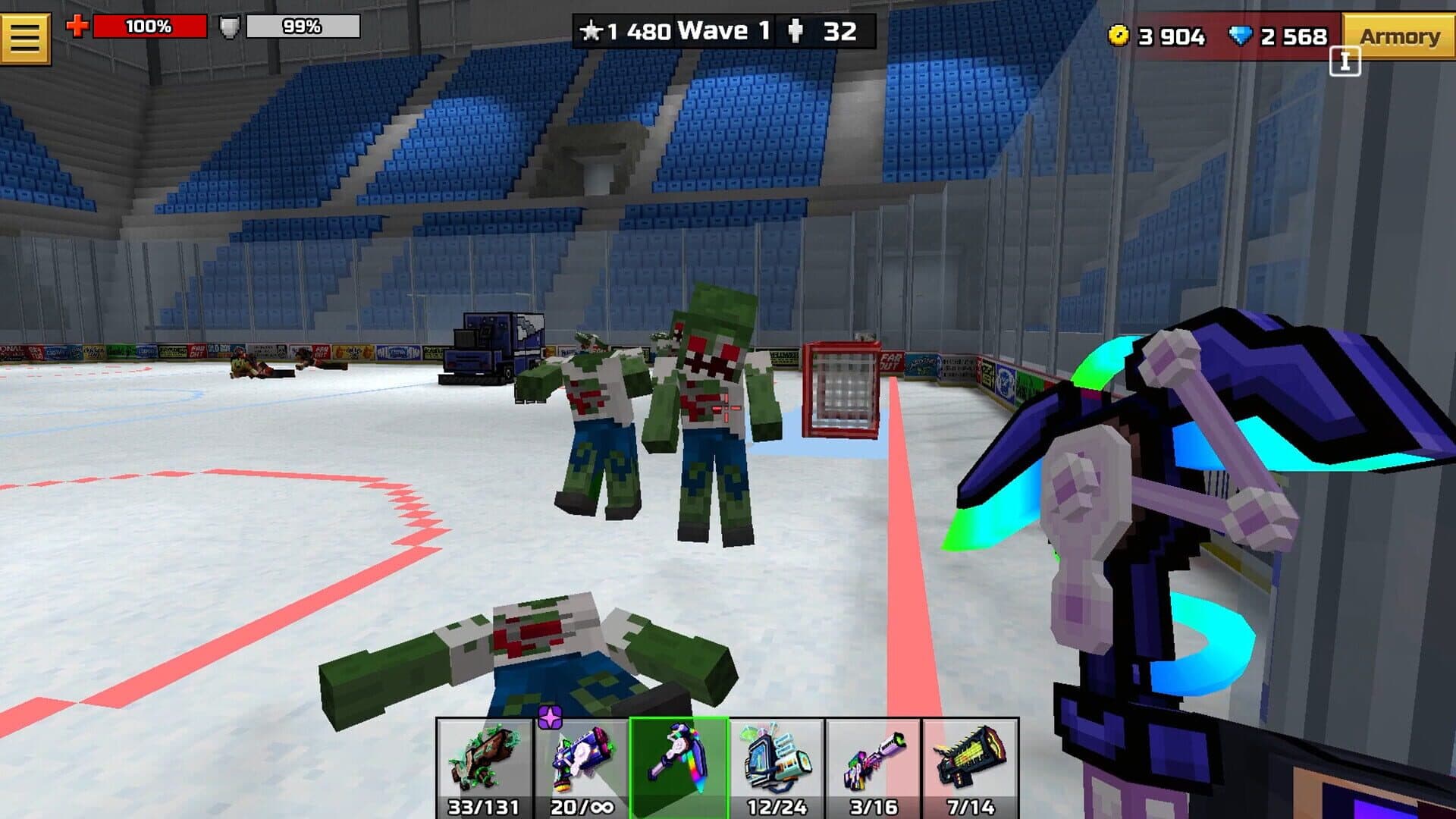 Pixel Gun 3D: RGB Hero Set screenshot 2