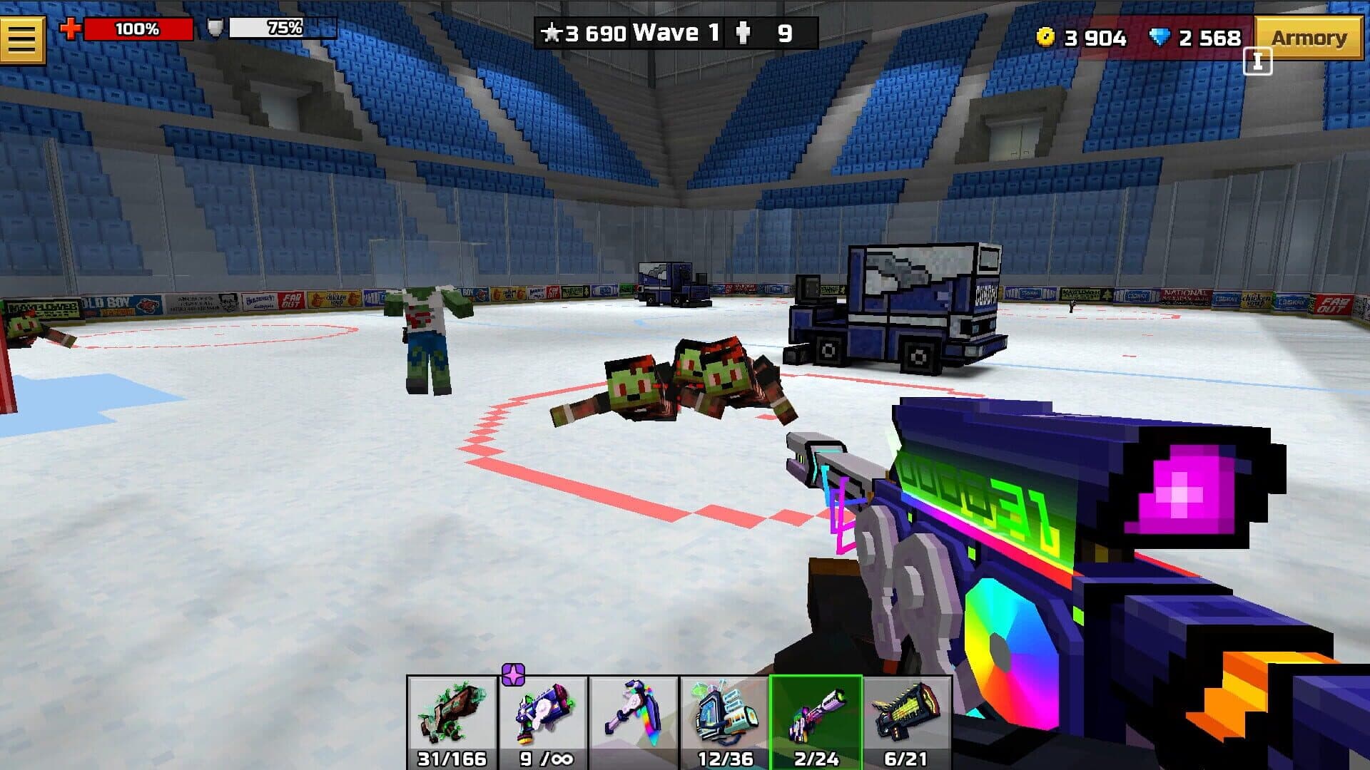 Pixel Gun 3D: RGB Hero Set screenshot 8