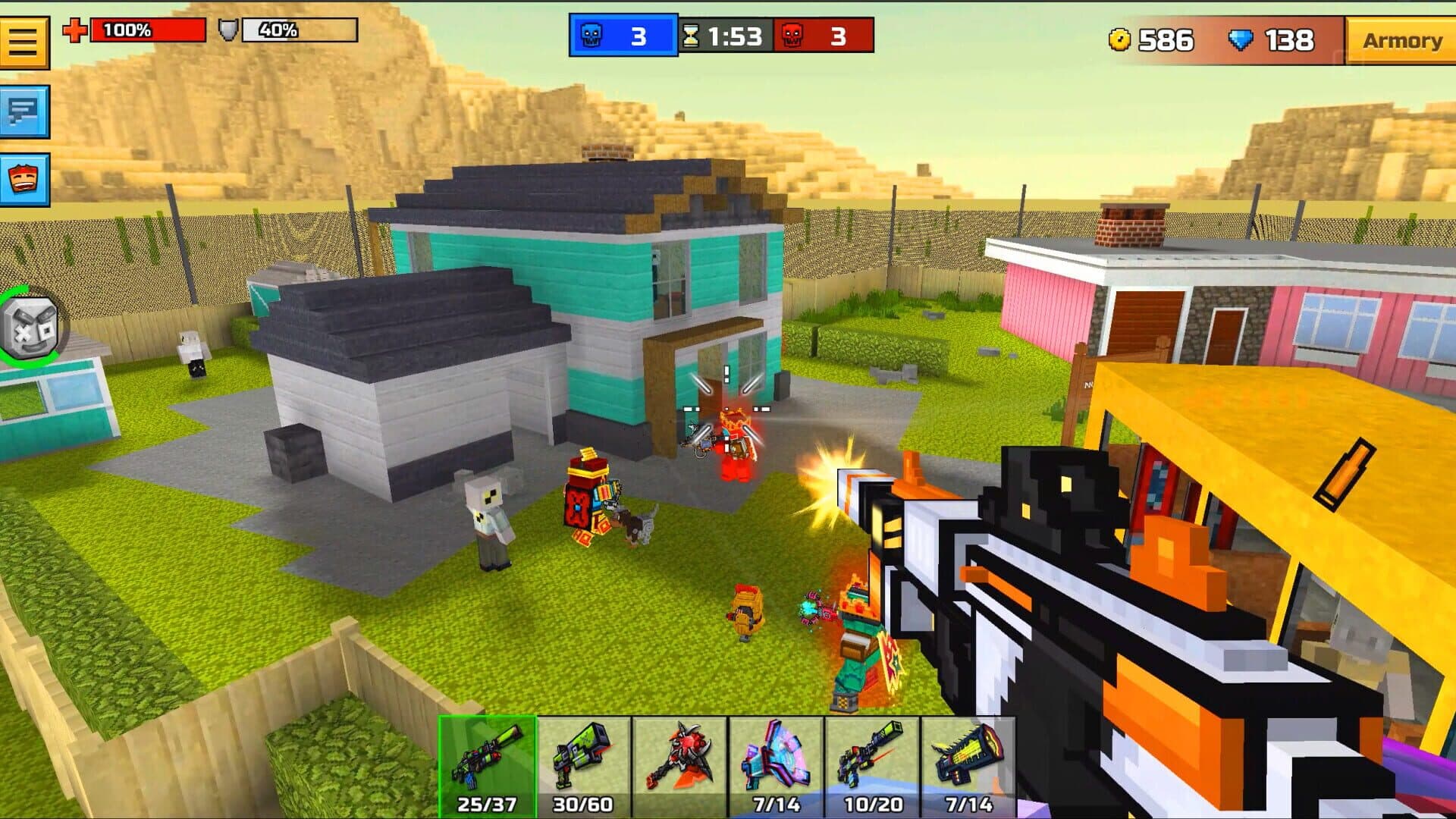 Pixel Gun 3D: Critical Strike Set screenshot 1