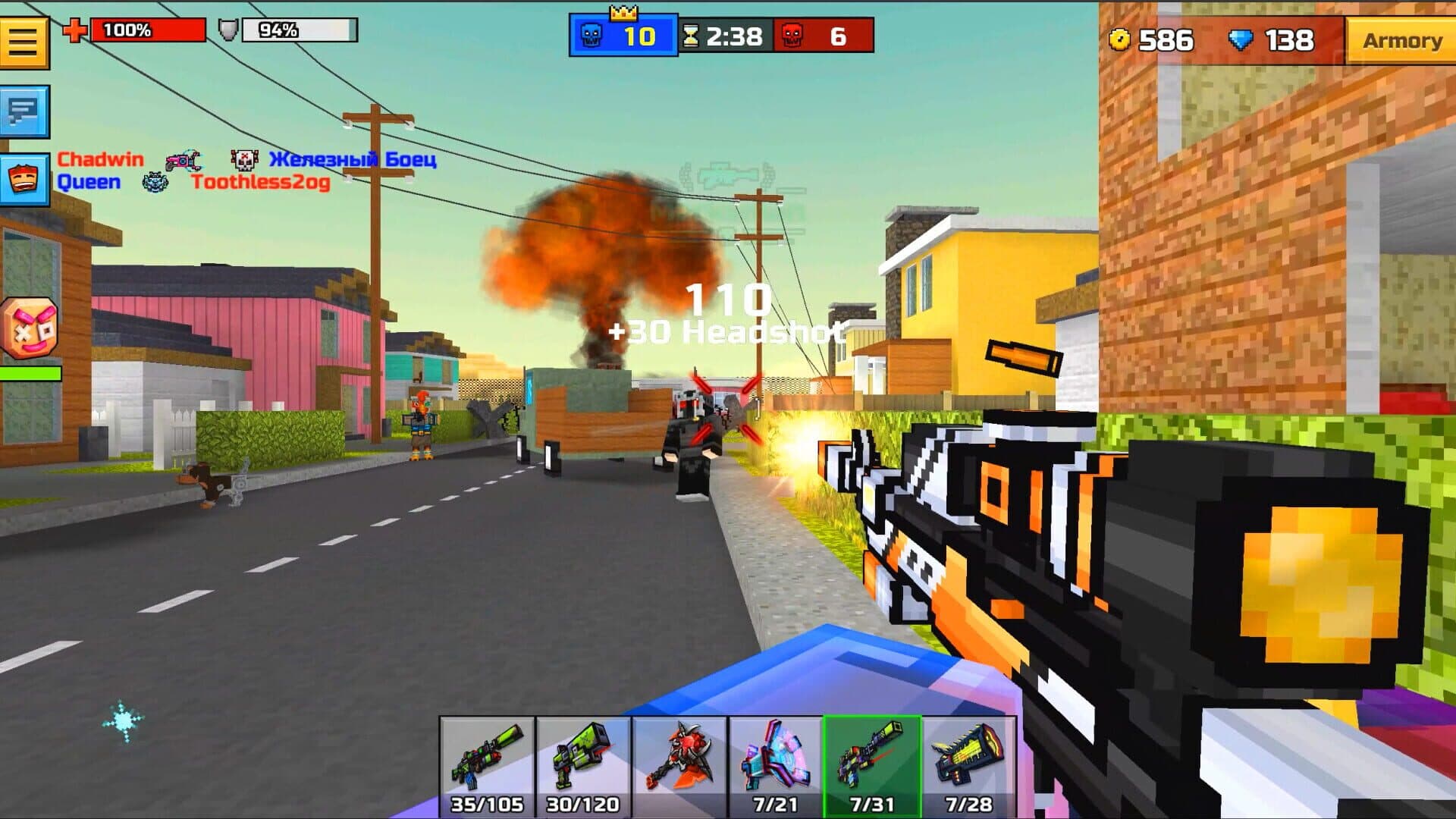 Pixel Gun 3D: Critical Strike Set screenshot 2