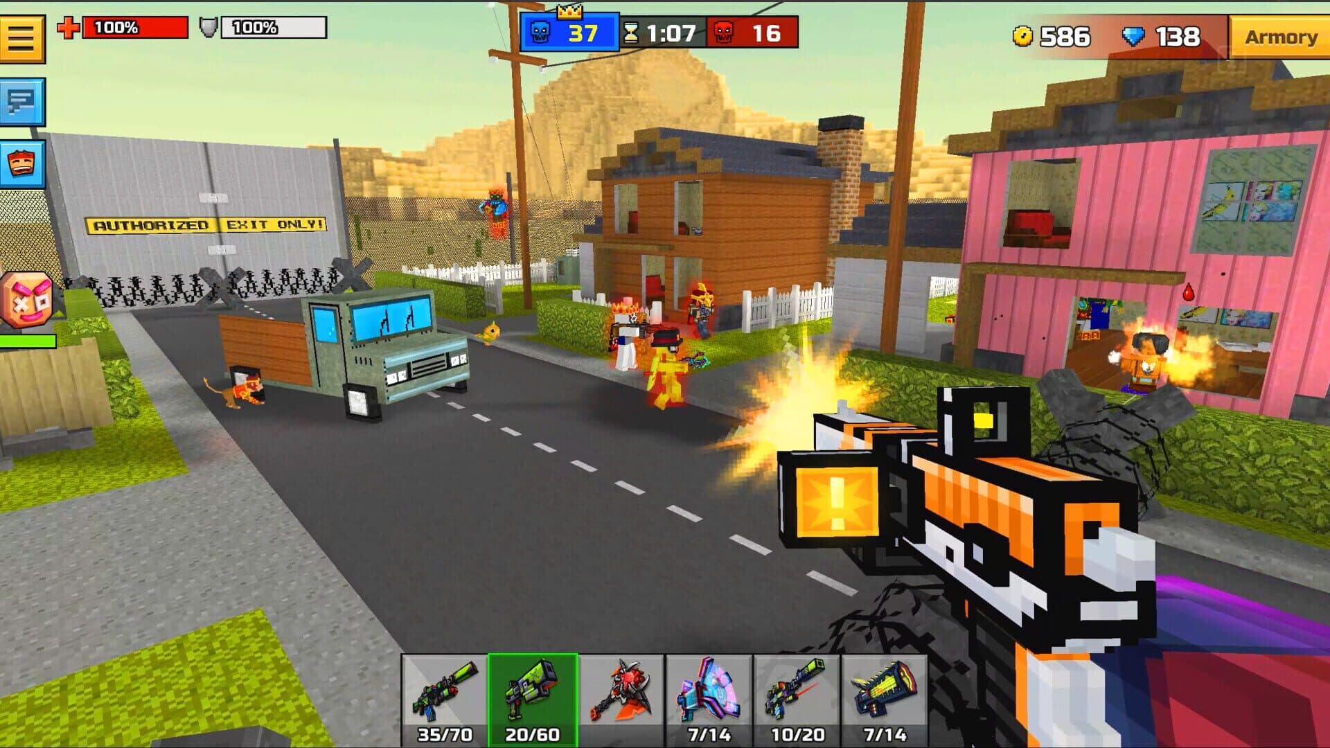 Pixel Gun 3D: Critical Strike Set screenshot 3