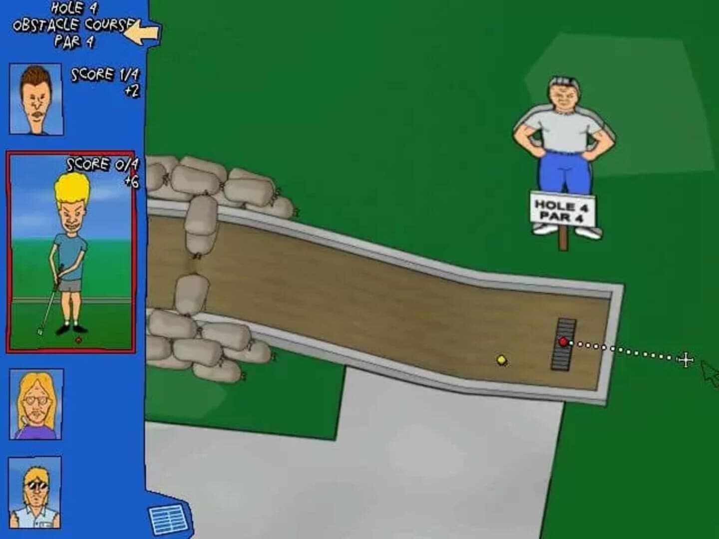 MTV's Beavis and Butt-head: Bunghole in One screenshot 7
