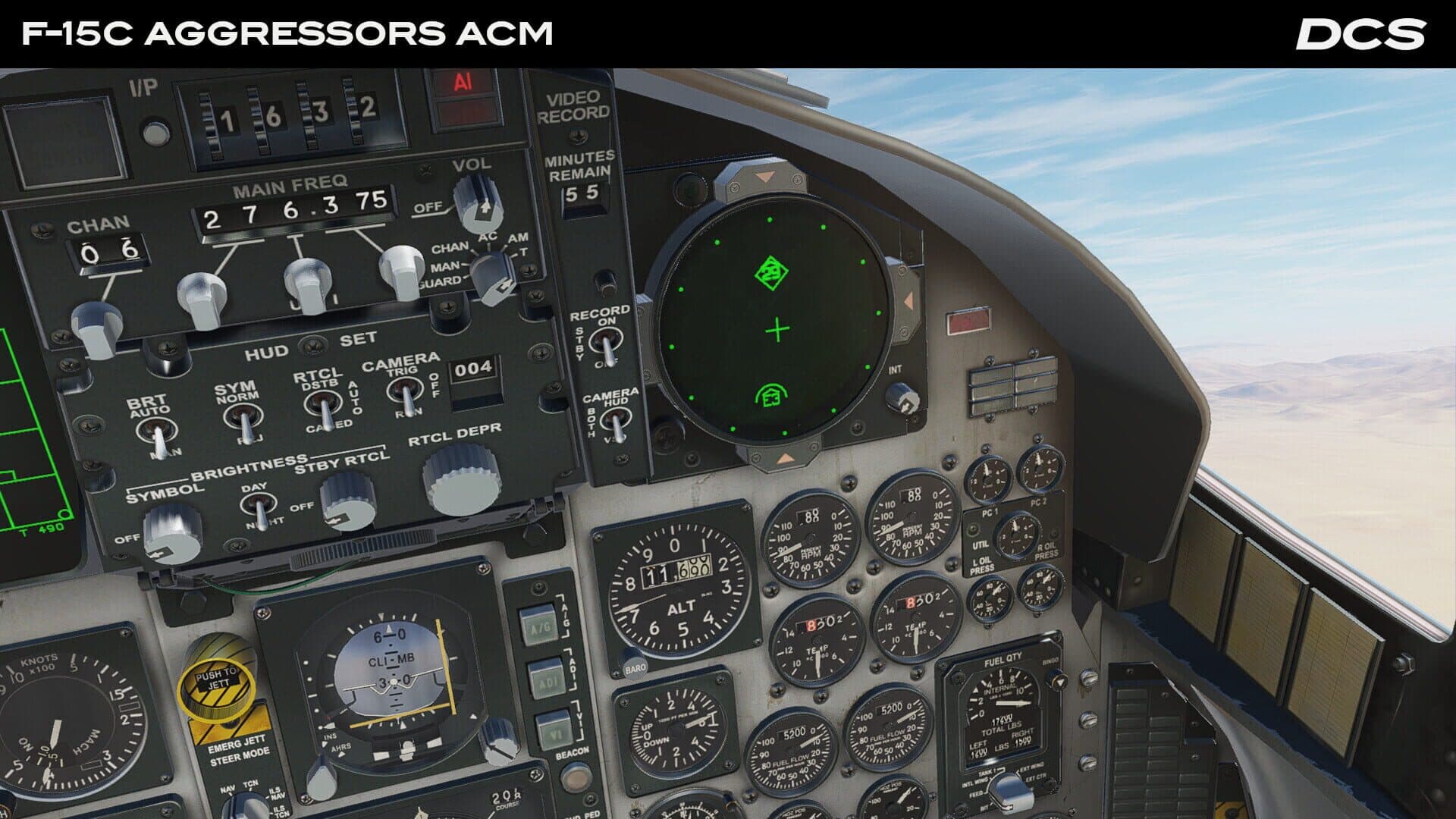 DCS: F-15C Aggressors Air Combat Maneuvering Campaign by Maple Flag screenshot 4