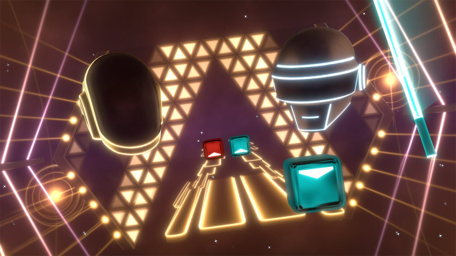 Beat Saber: Daft Punk - "Get Lucky (feat. Pharrell Williams and Nile Rodgers)" screenshot 2