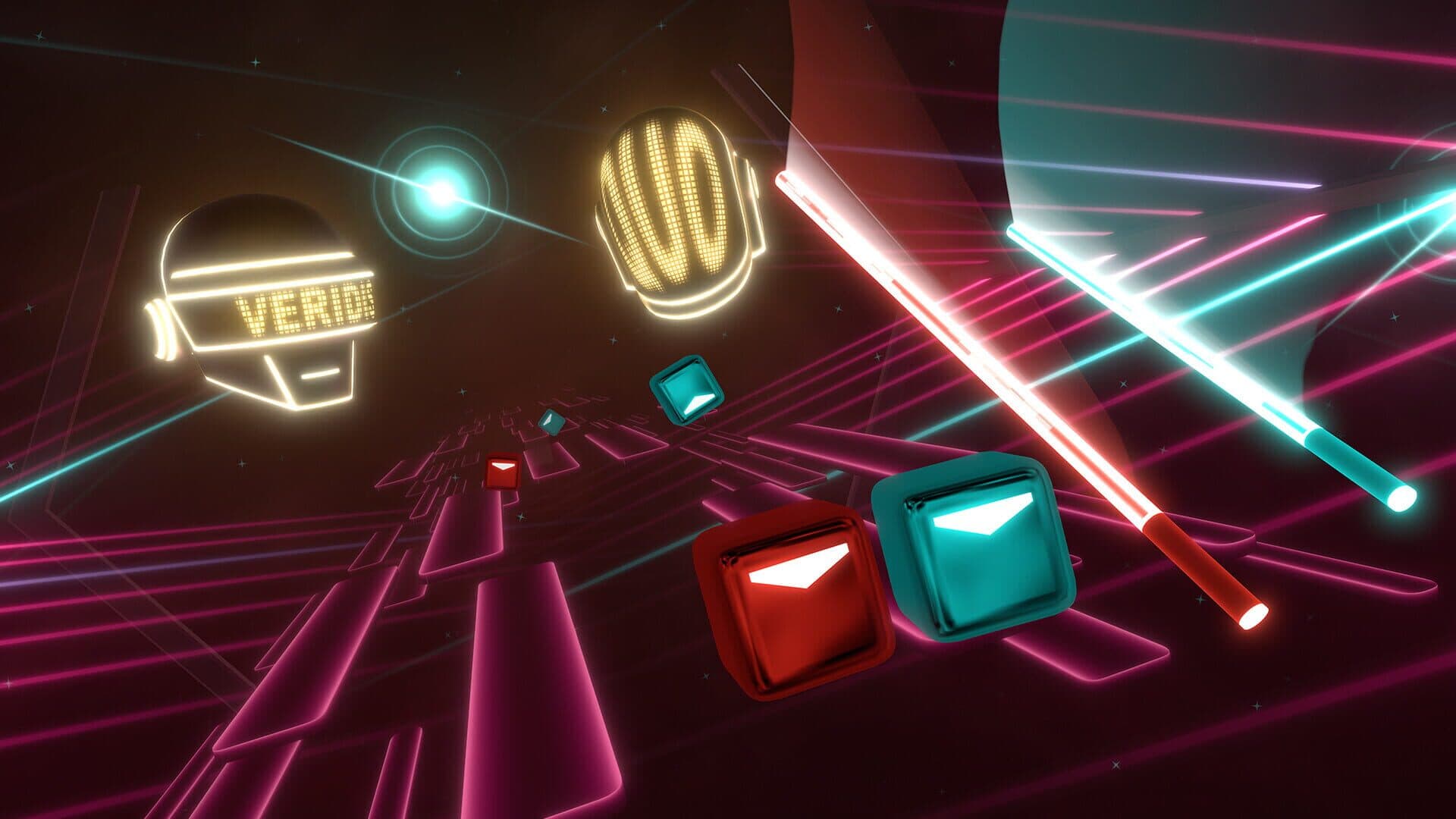 Beat Saber: Daft Punk - "Get Lucky (feat. Pharrell Williams and Nile Rodgers)" screenshot 4