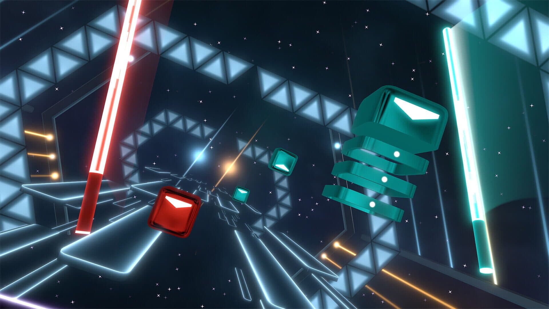 Beat Saber: Daft Punk - "Get Lucky (feat. Pharrell Williams and Nile Rodgers)" screenshot 5